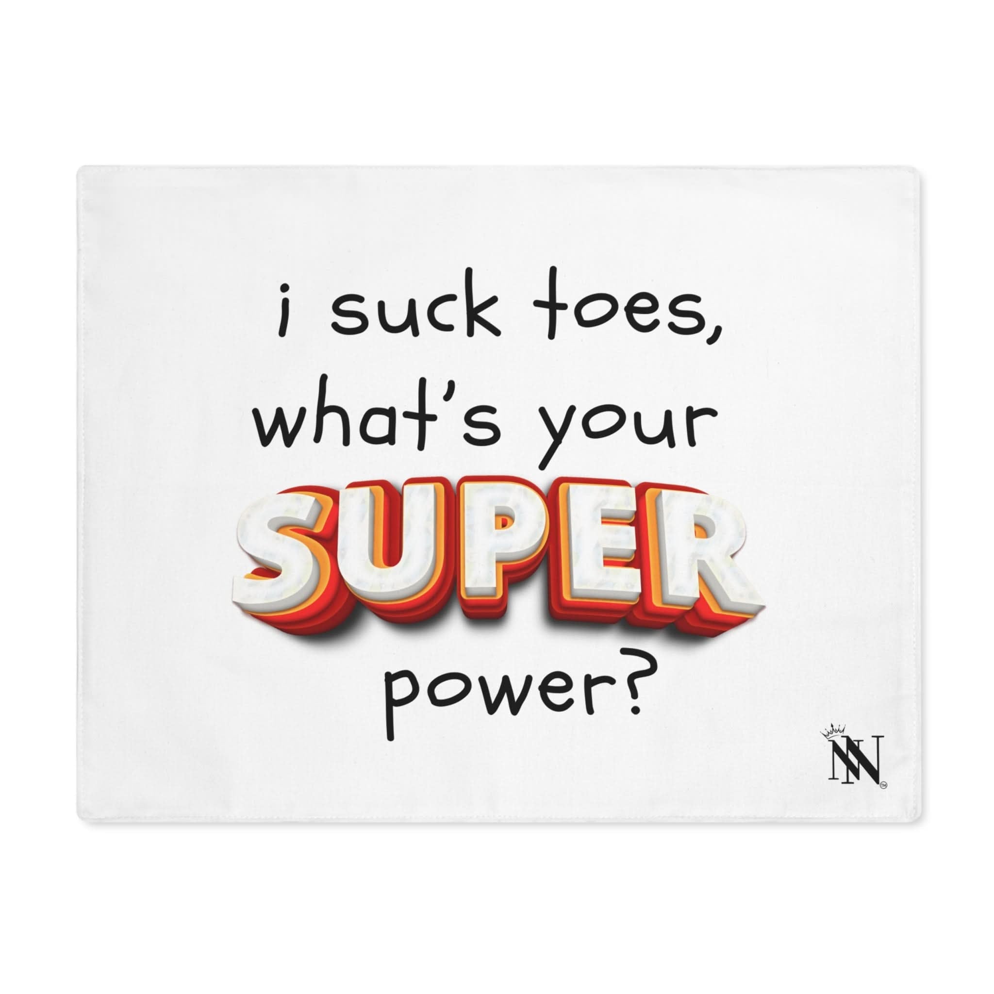 I Suck Toes | Mix & Match Playful Fun-Flirty Lovers’ Toy Mats