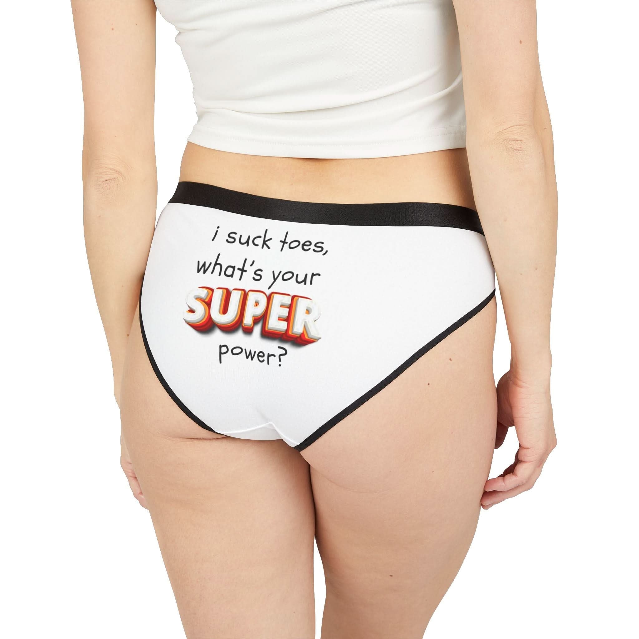 I Suck Toes | Mix & Match Women’s Fun-Flirty Lovers’ Panties
