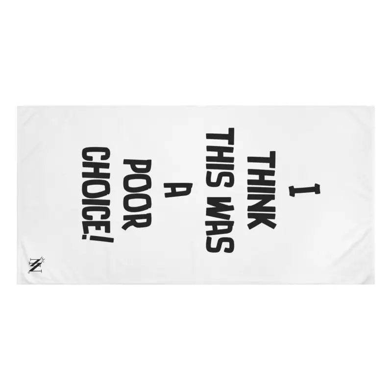 I Think This Was a Poor Choice | Mix & Match Naughty XL Fun-Flirty Lovers’ Towels