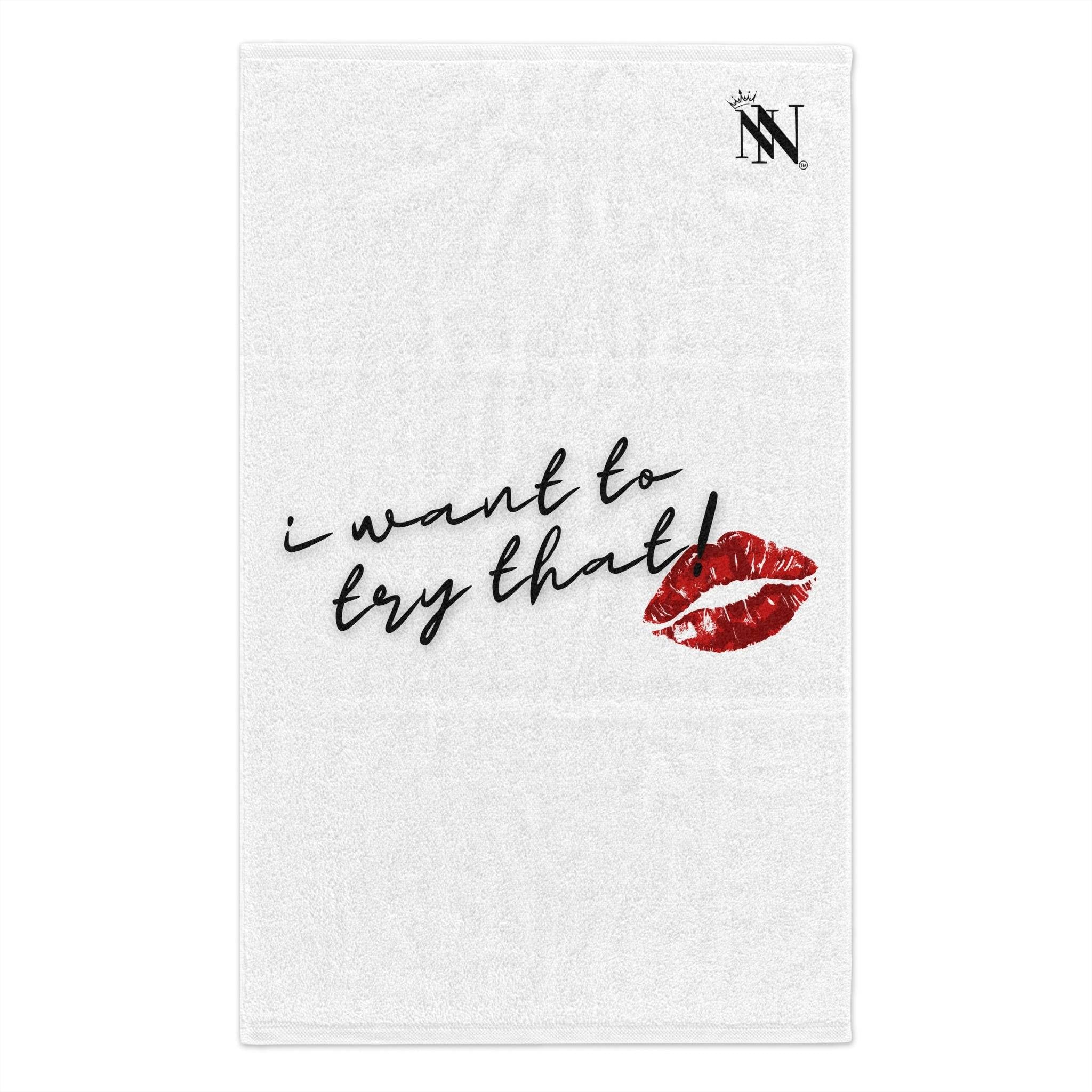 I Want to Try That! | Mix & Match Soft Fun-Flirty Lovers’ Towels