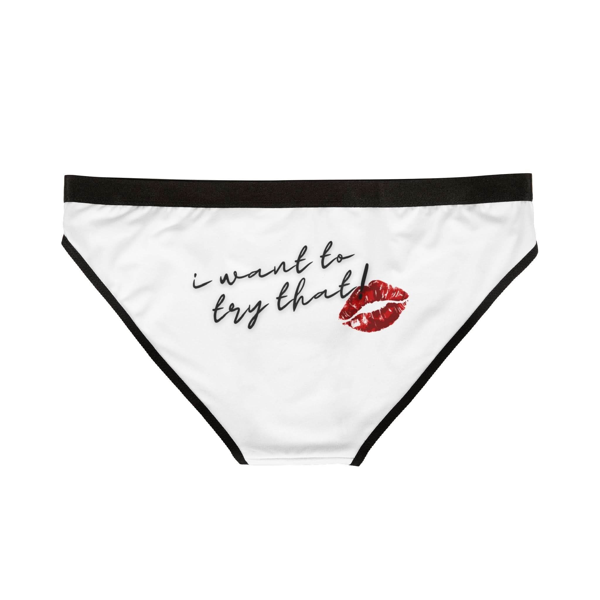 I Want to Try That! | Mix & Match Women’s Fun-Flirty Lovers’ Panties