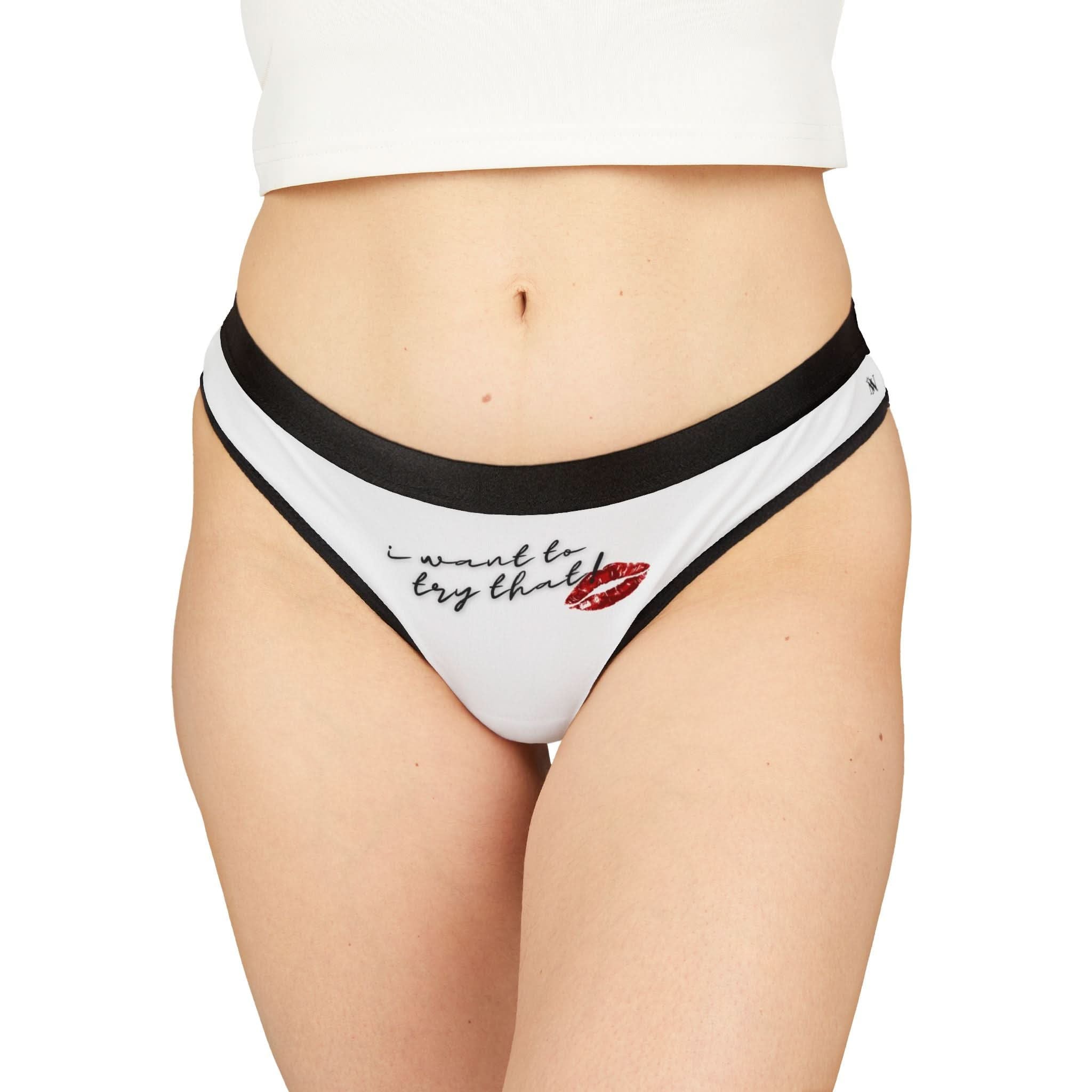 I Want to Try That! | Mix & Match Women’s Fun-Flirty Lovers’ Thongs