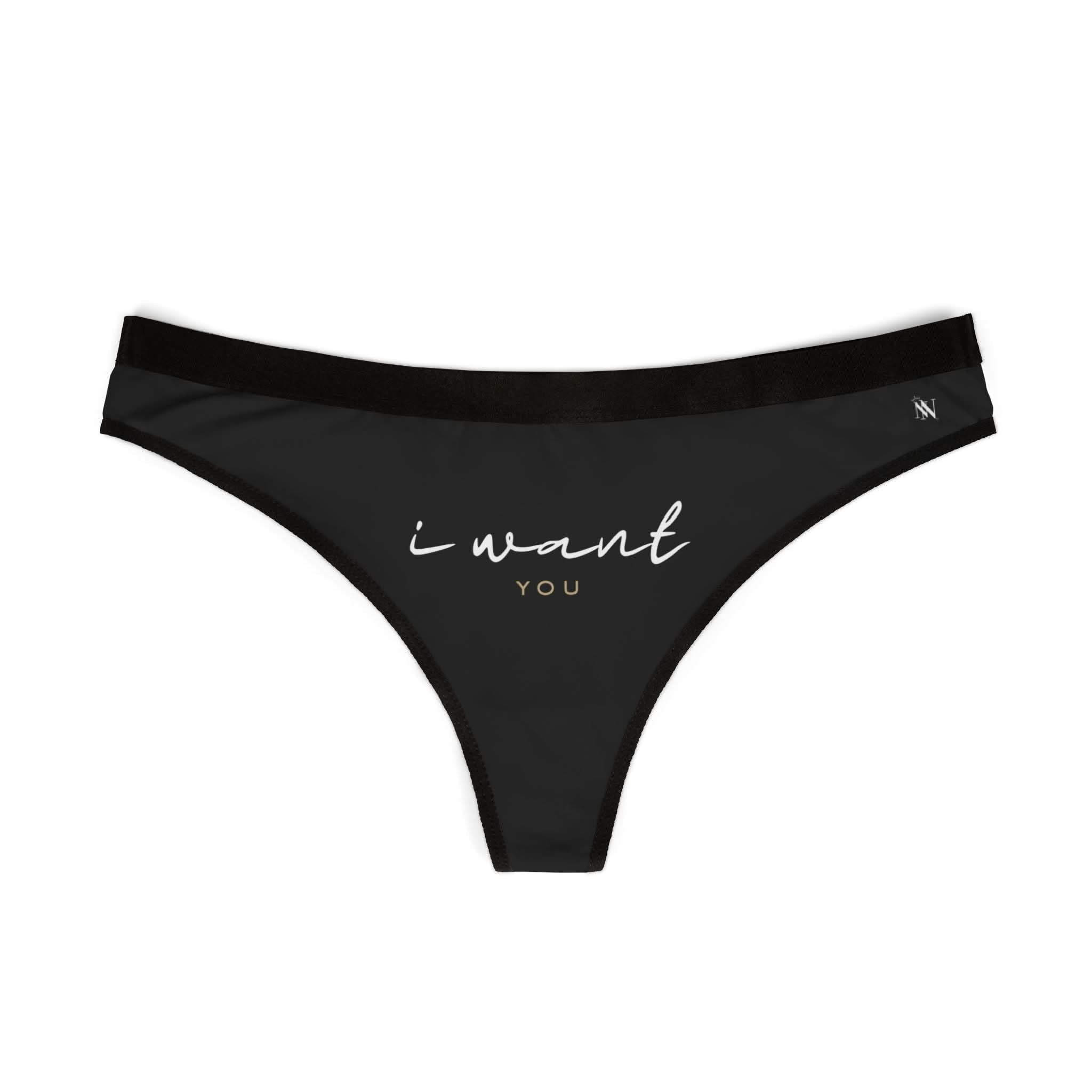 I Want You Mix Match Women’s Thong Sex Panties | Playful Gifts