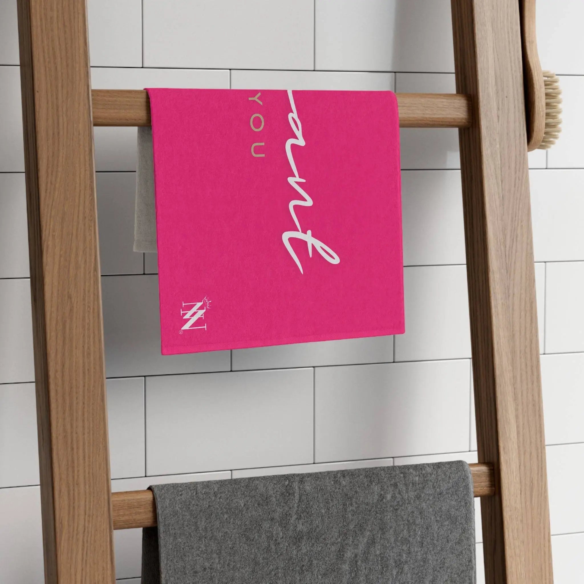 I Want You Pink Mix Match Soft Sex Towels | Flirty Lovers’ Gifts
