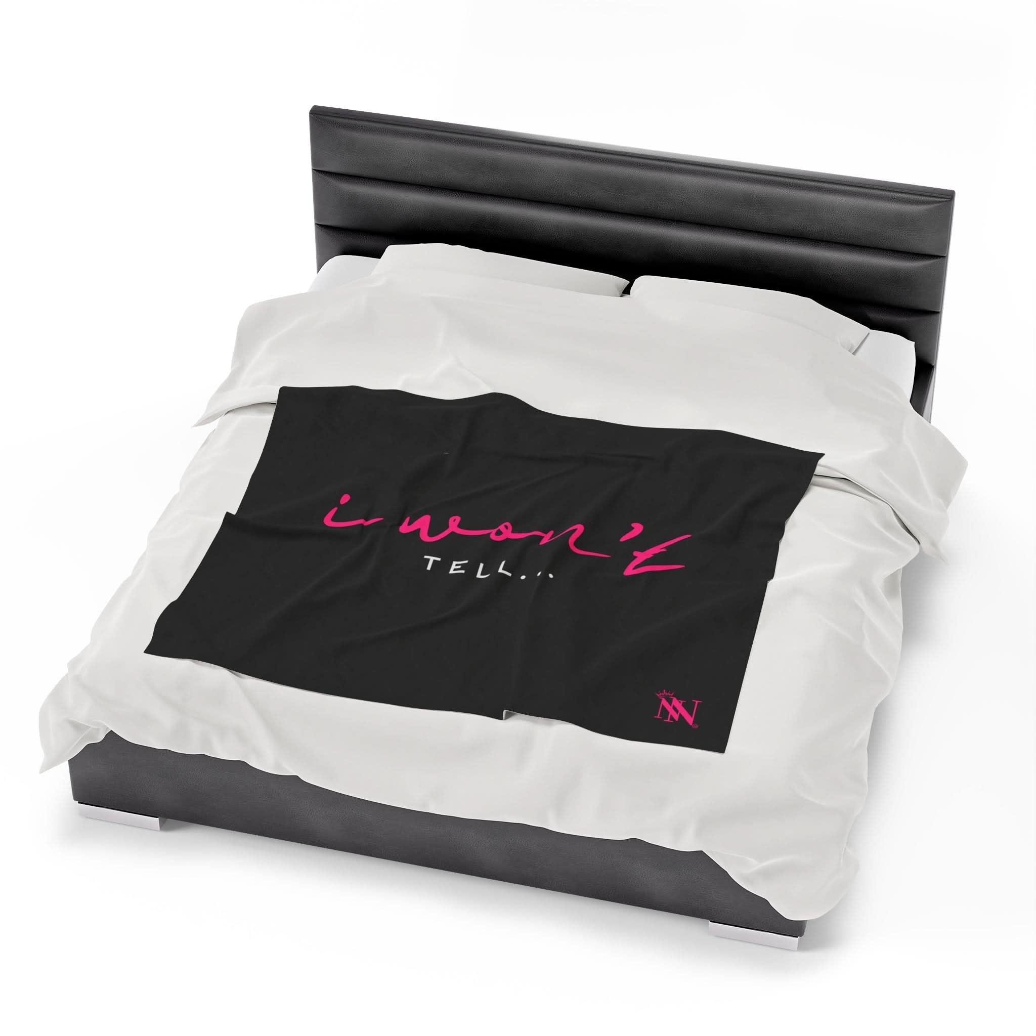 I Won’t Tell | Mix & Match Fun-Flirty Lovers’ Blankets