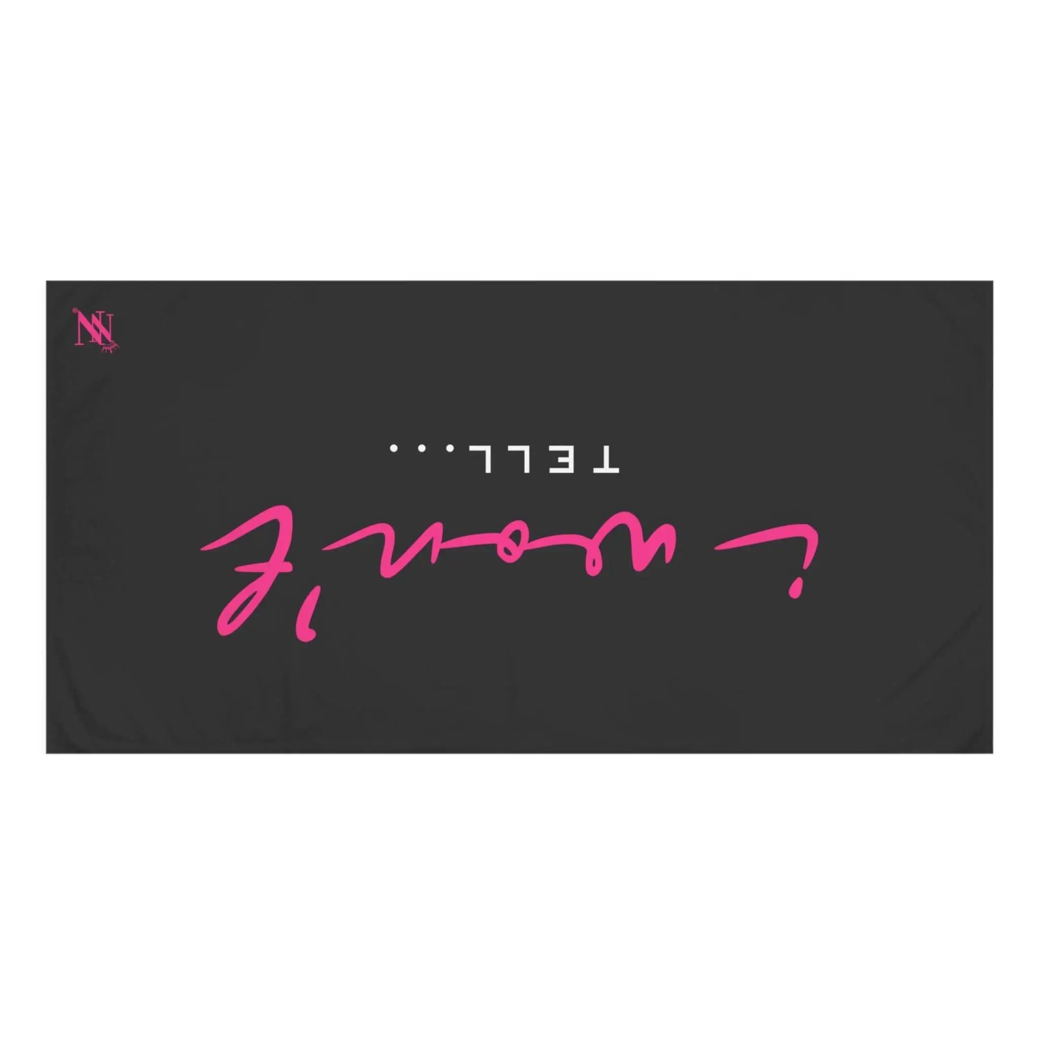 I Won’t Tell | Mix & Match Naughty XL Fun-Flirty Lovers’ Towels