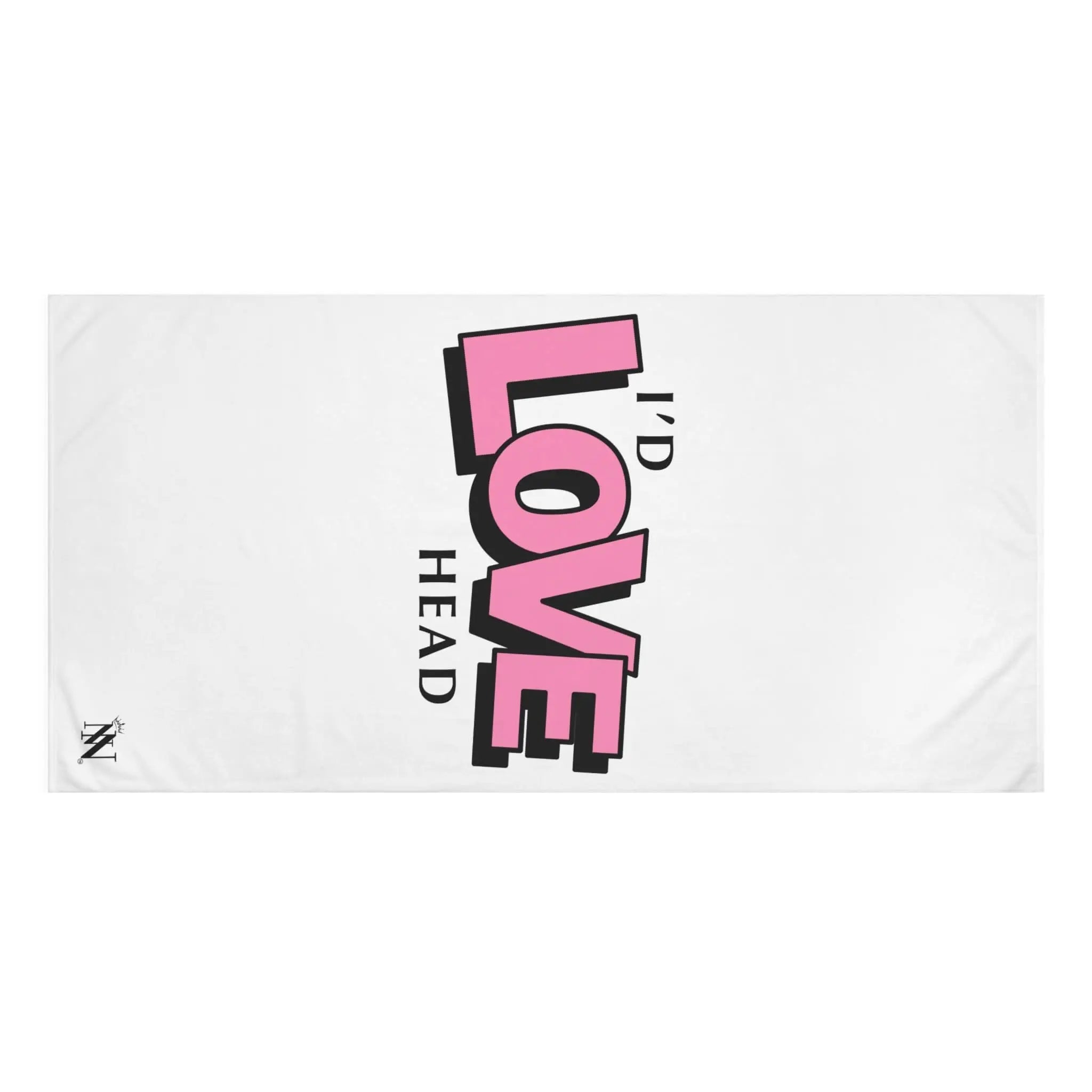 I’d Love Head | Mix & Match Naughty XL Fun-Flirty Lovers’ Towels