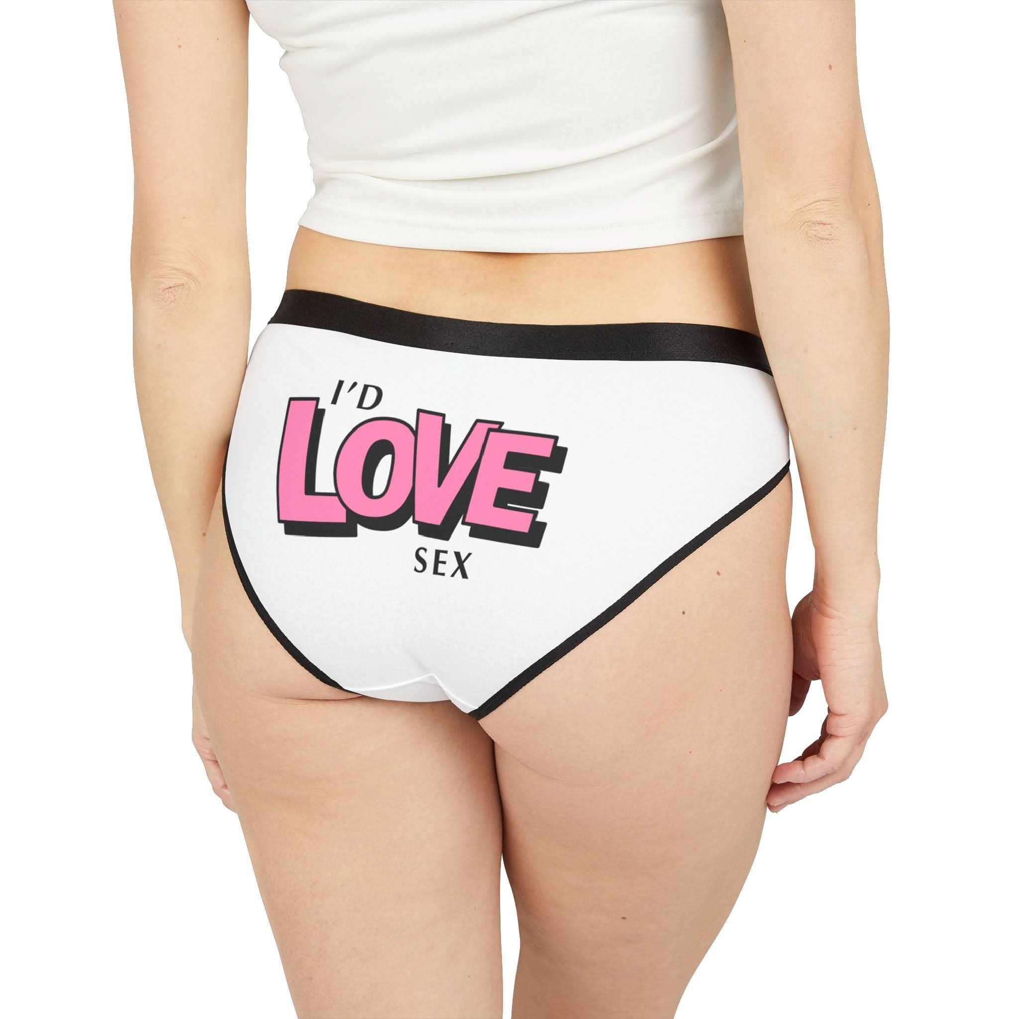 I’d Love Sex | Mix & Match Women’s Fun-Flirty Lovers’ Panties