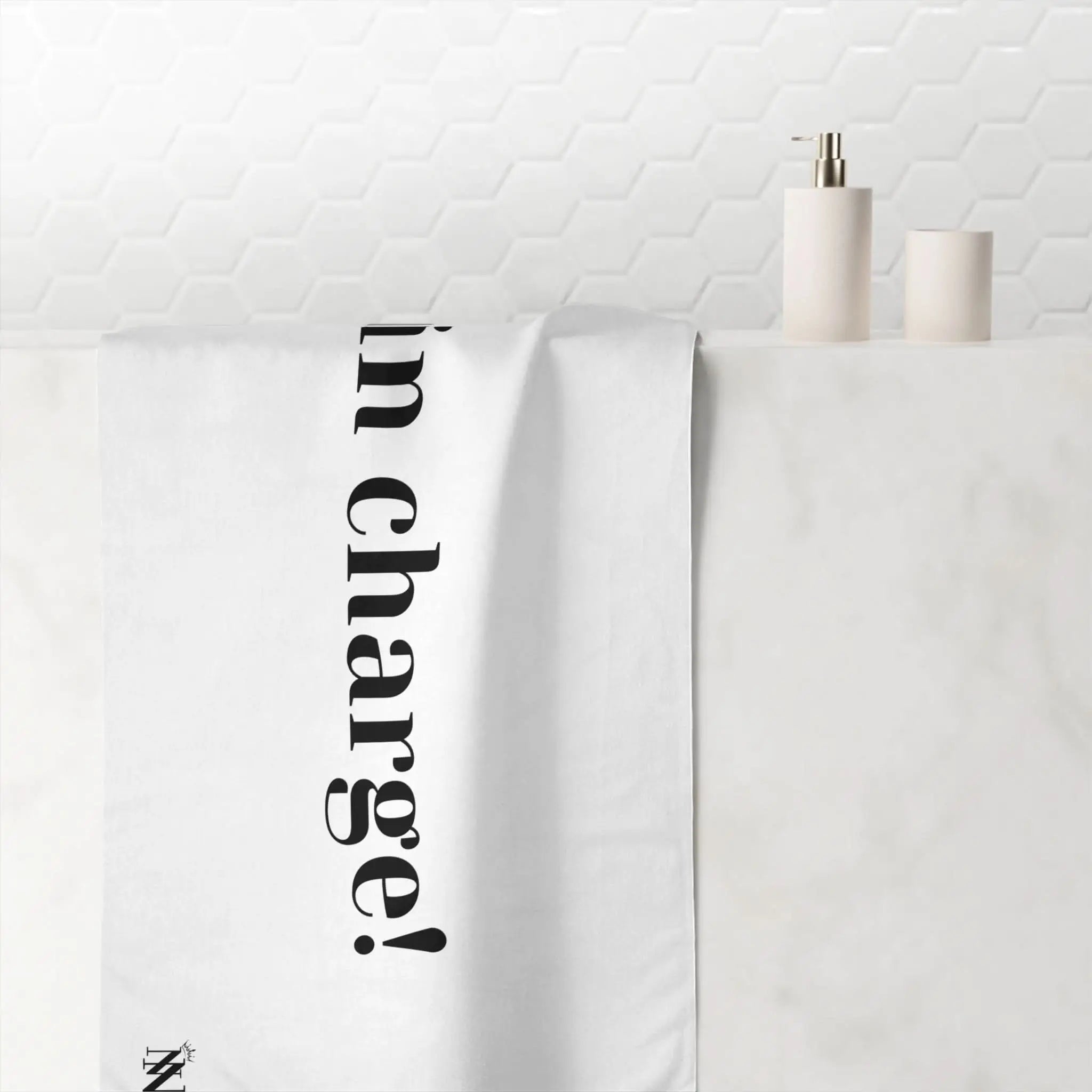 I’m in Charge! | Mix & Match Naughty XL Fun-Flirty Lovers’ Towels
