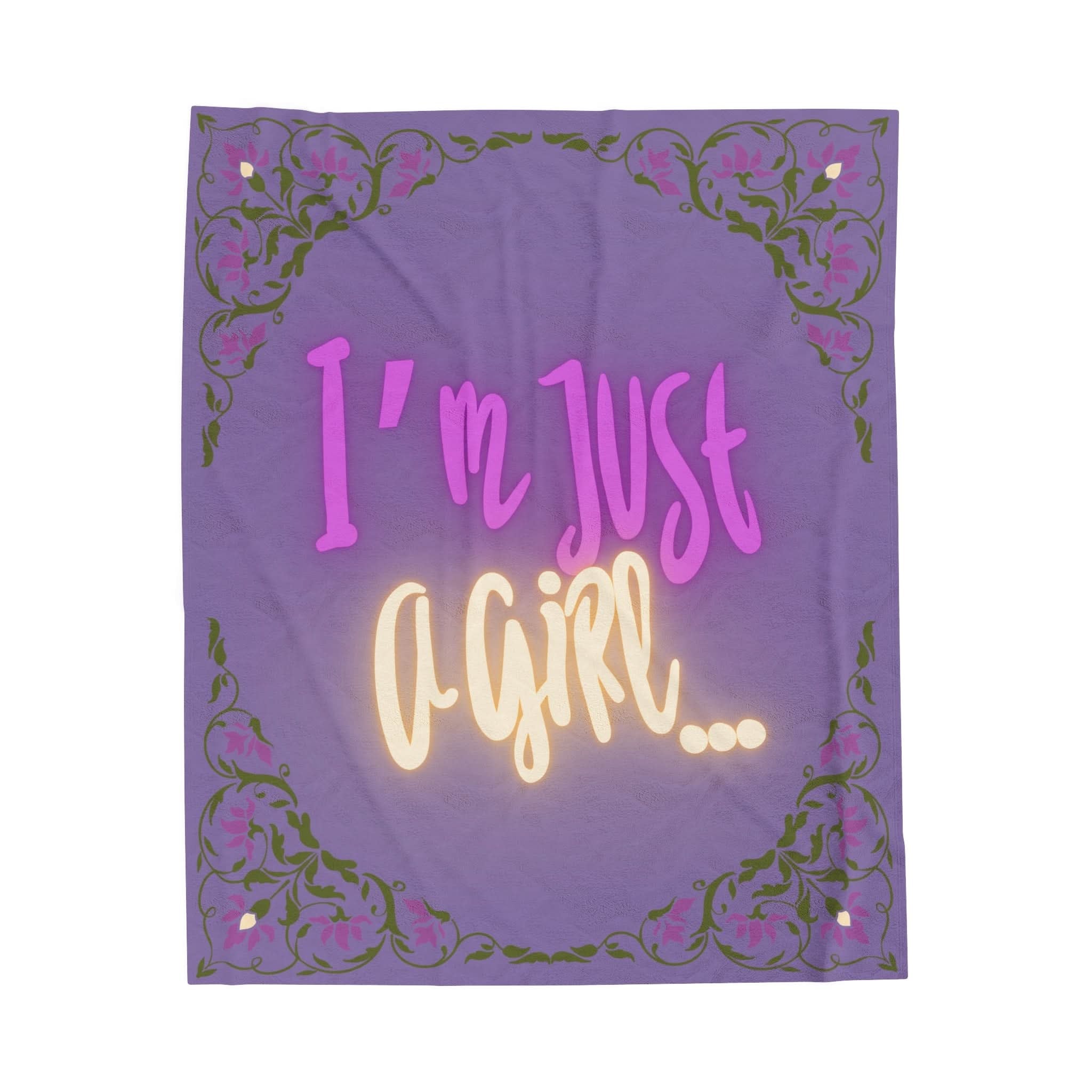 I’m Just a Girl | Mix & Match Fun-Flirty Lovers’ Blankets
