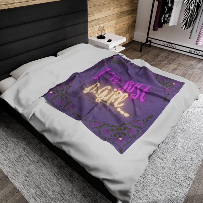 I’m Just a Girl | Mix & Match Fun-Flirty Lovers’ Blankets
