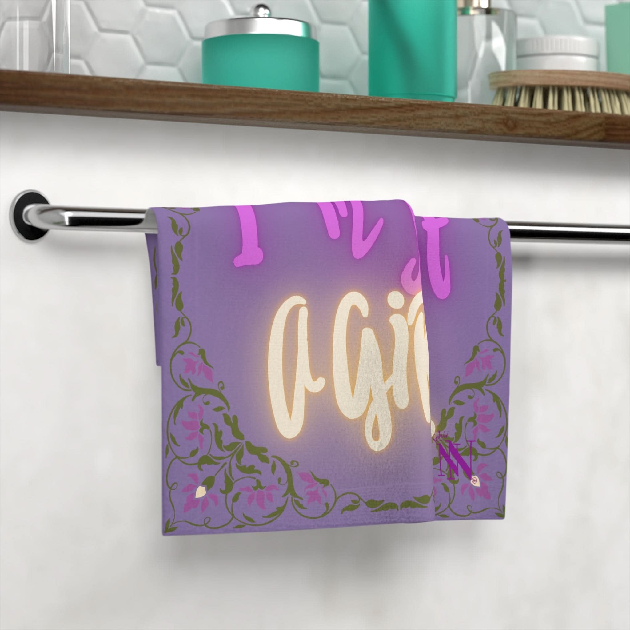 I’m Just a Girl | Mix & Match Lils’ Fun-Flirty Lovers’ Towels