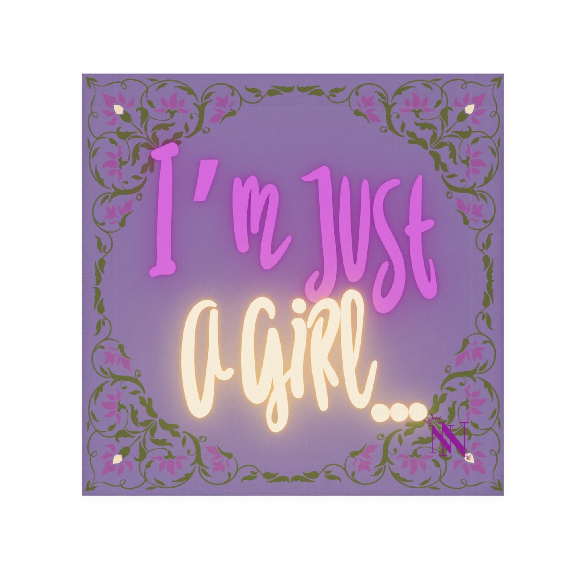 I’m Just a Girl | Mix & Match Lils’ Fun-Flirty Lovers’ Towels