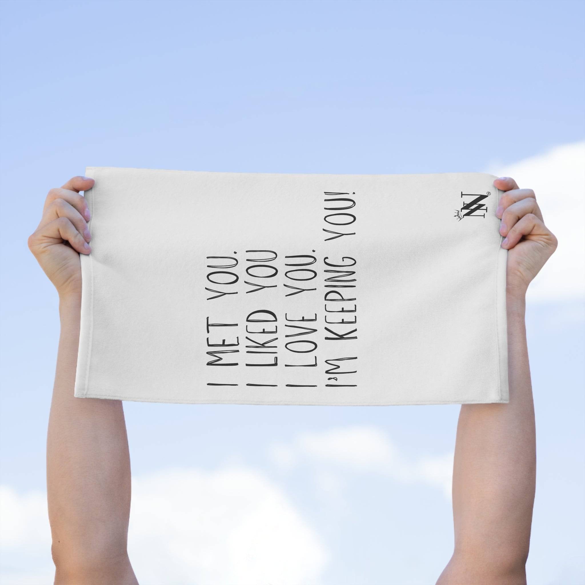 I’m Keeping You | Mix & Match Soft Fun-Flirty Lovers’ Towels