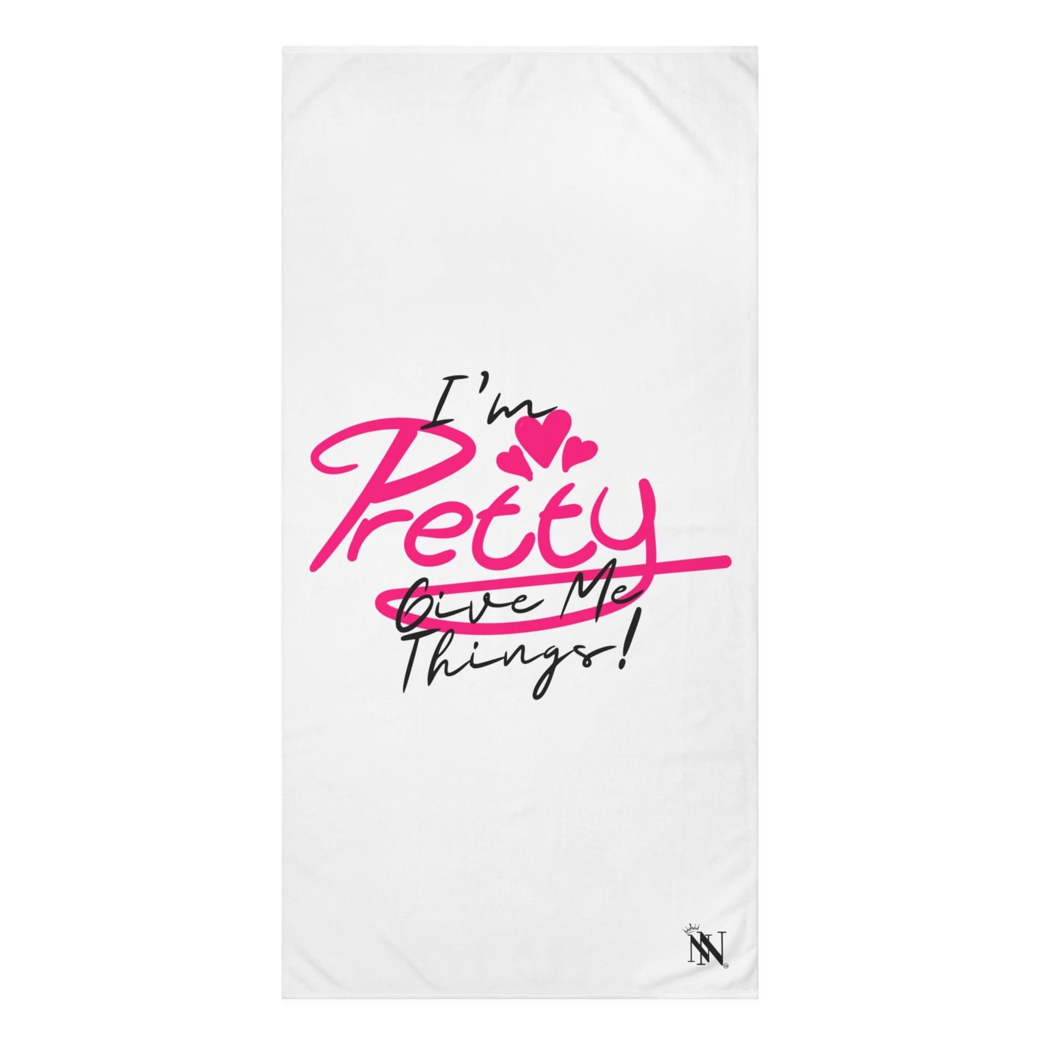 I’m Pretty Give Me Things | Mix & Match Naughty XL Fun-Flirty Lovers’ Towels
