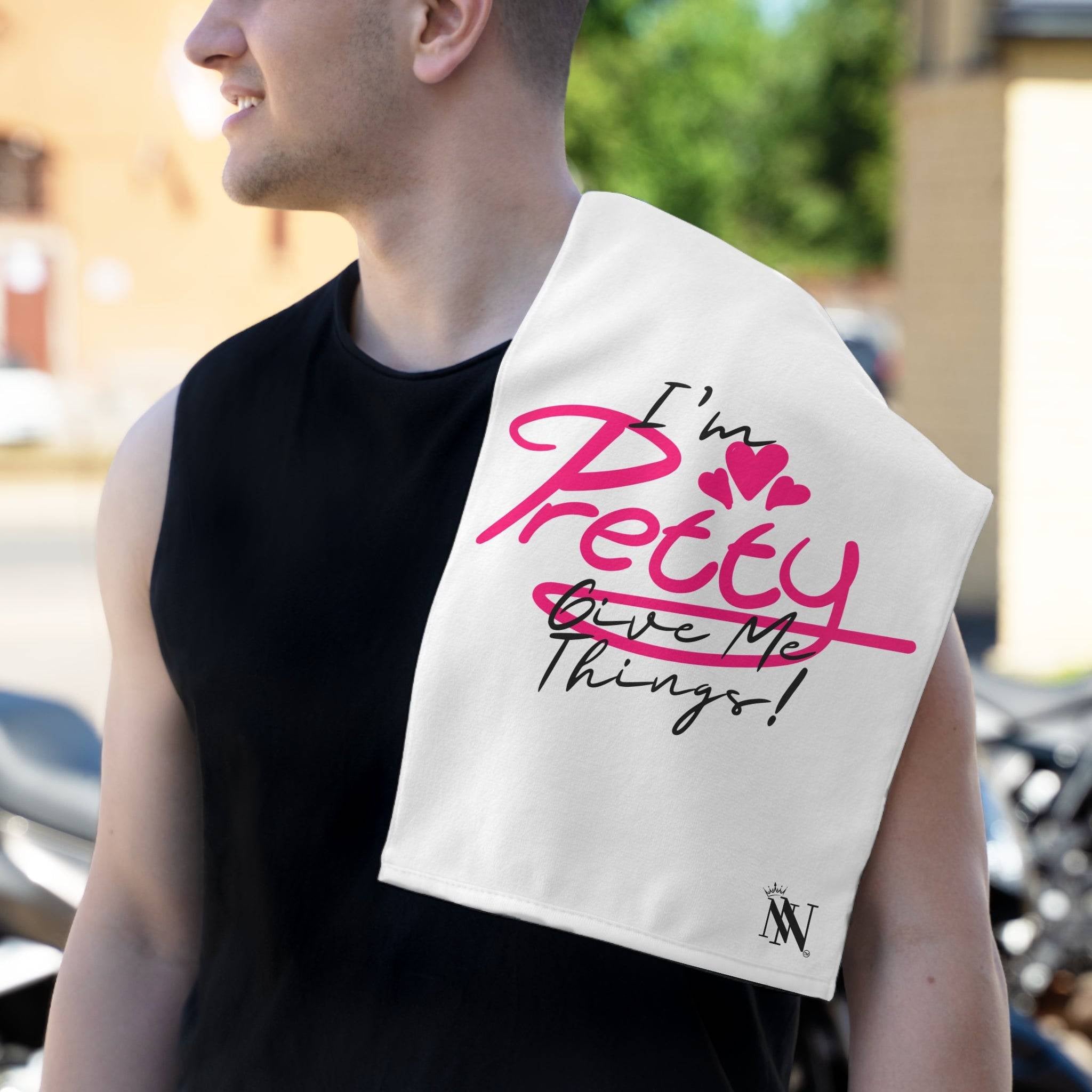 I’m Pretty Give Me Things | Mix & Match Soft Fun-Flirty Lovers’ Towels