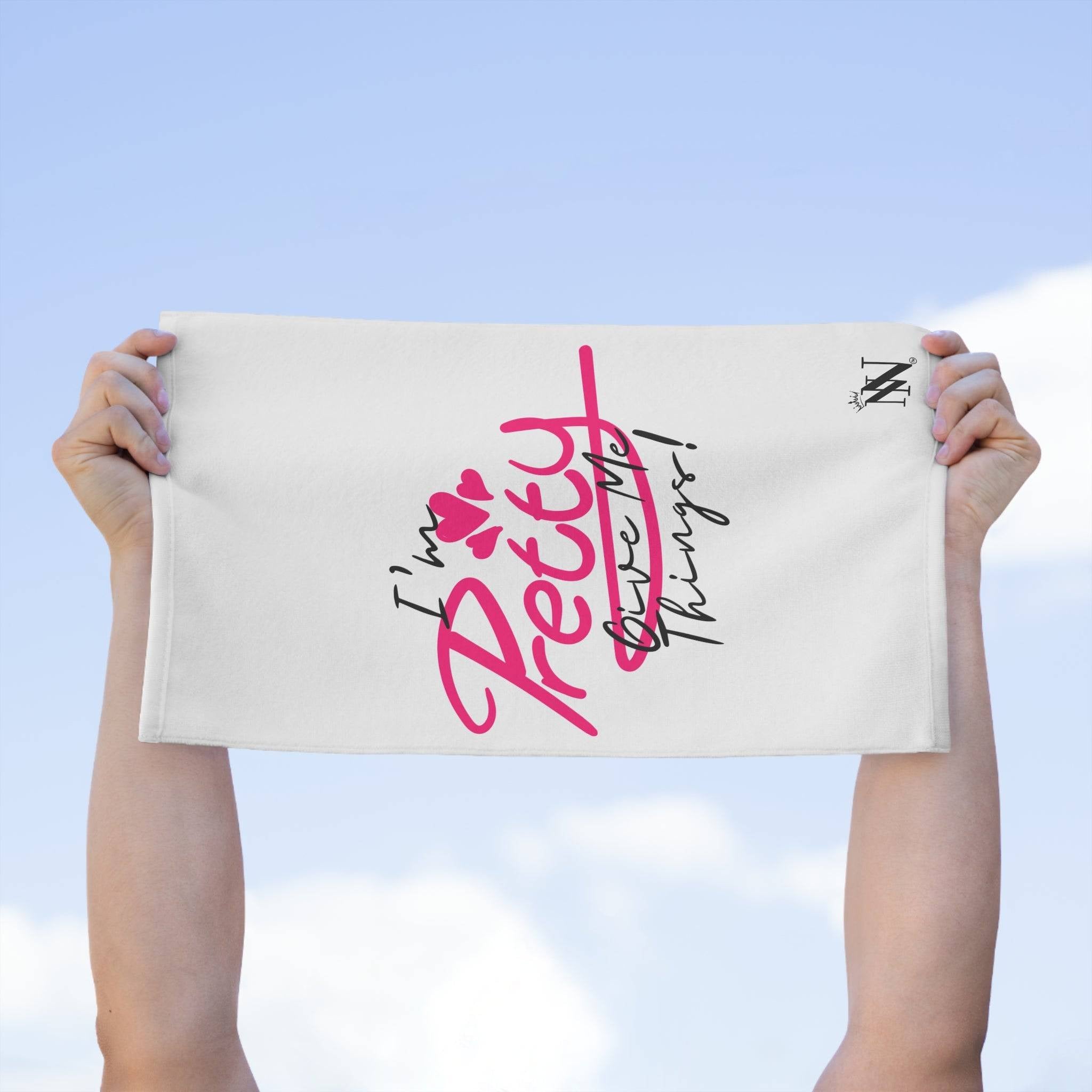 I’m Pretty Give Me Things | Mix & Match Soft Fun-Flirty Lovers’ Towels