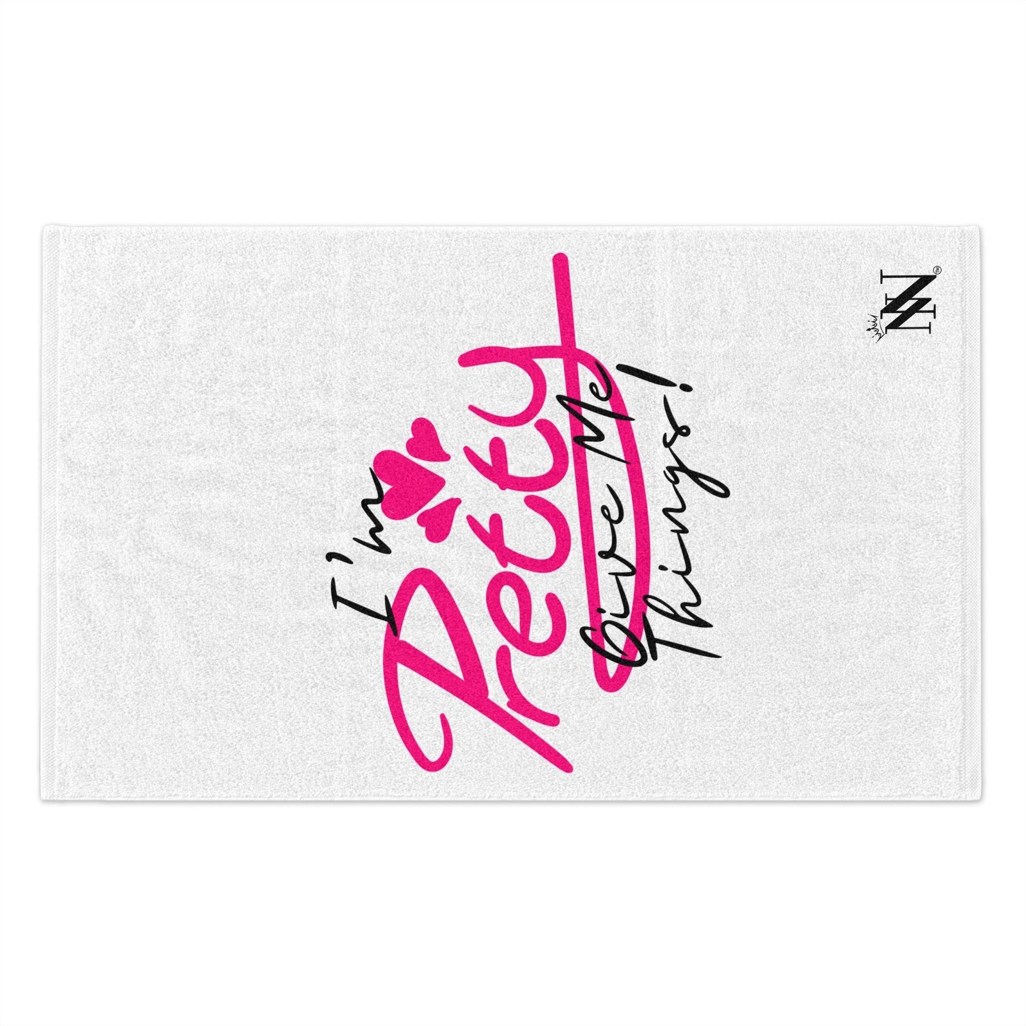 I’m Pretty Give Me Things | Mix & Match Soft Fun-Flirty Lovers’ Towels