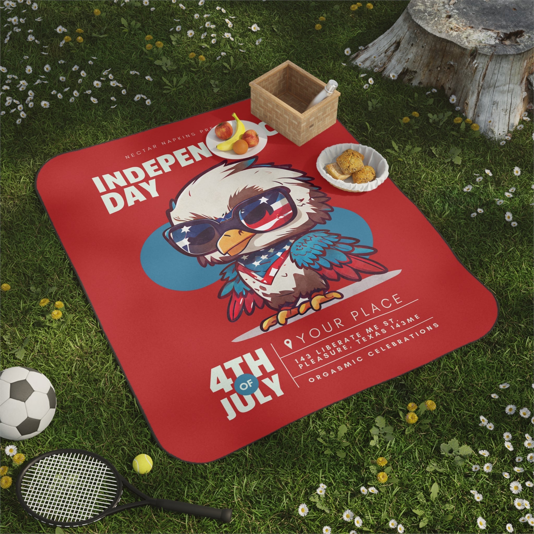 Independence Day | Mix Match Fun-Flirty Lovers’ Water-Resistant Blankets