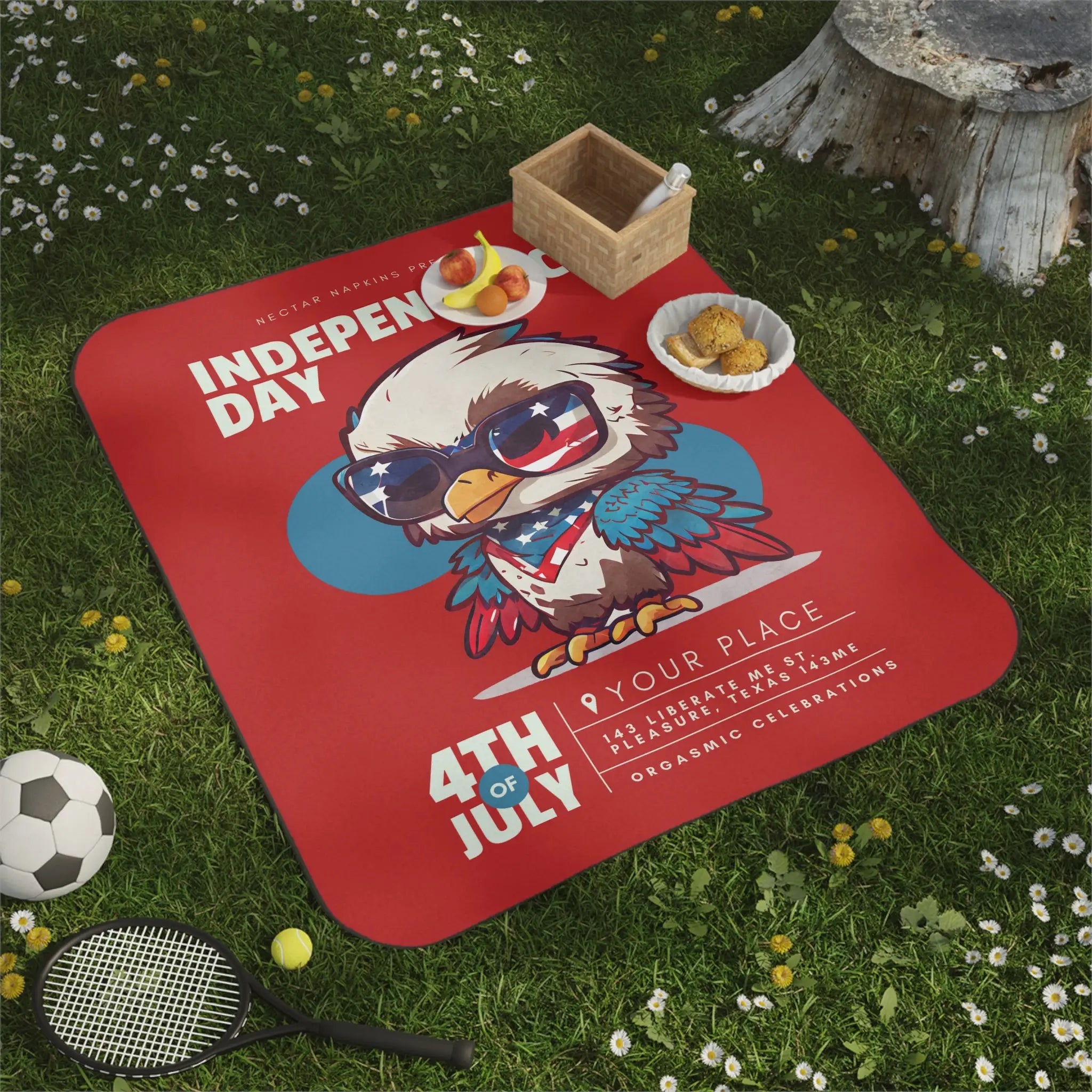 Independence Day | Mix Match Fun-Flirty Lovers’ Water-Resistant Blankets