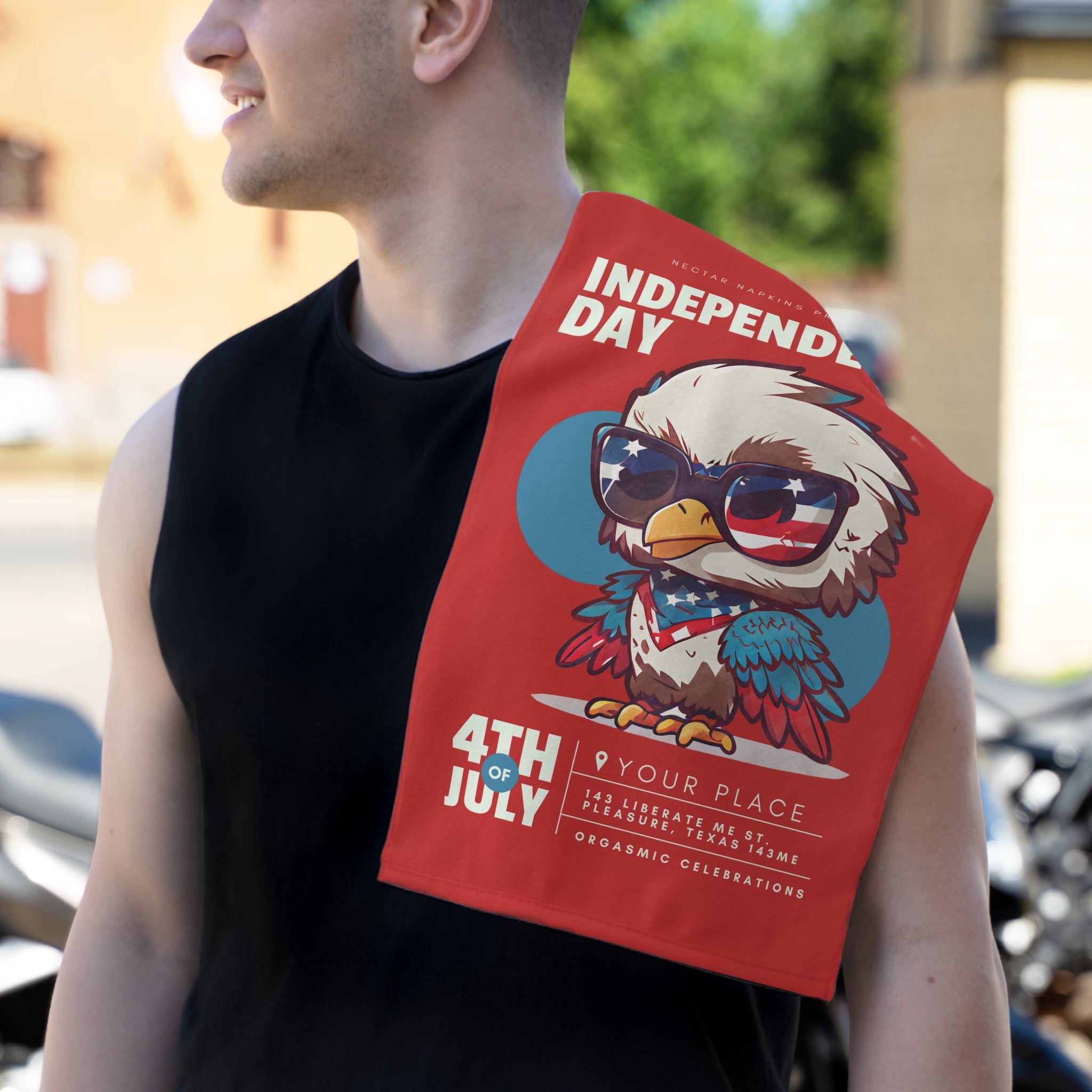 Independence Day | Mix & Match Soft Fun-Flirty Lovers’ Towels