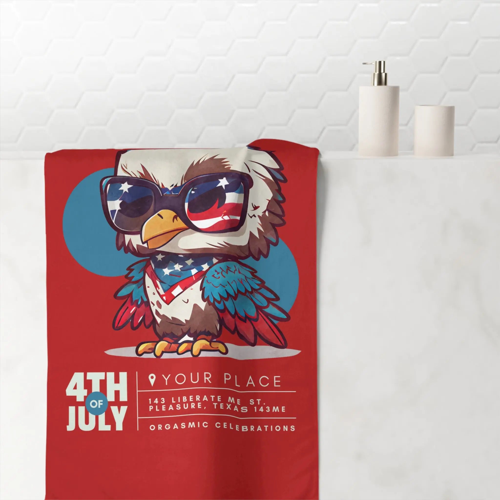 Independence Day | Mix & Match XL Fun-Flirty Lovers’ Towels