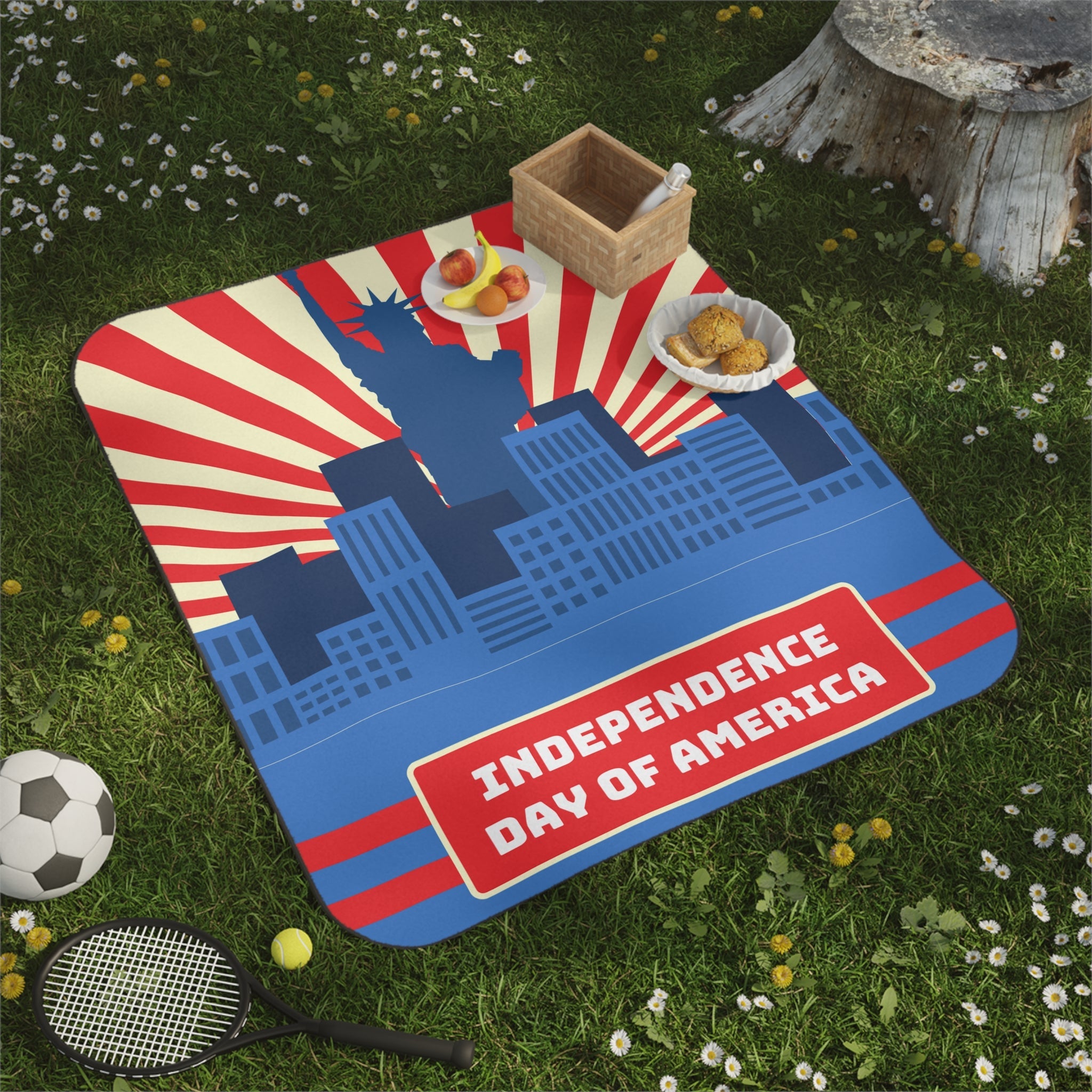 Independence Day of America | Mix Match Fun-Flirty Lovers’ Water-Resistant Blankets