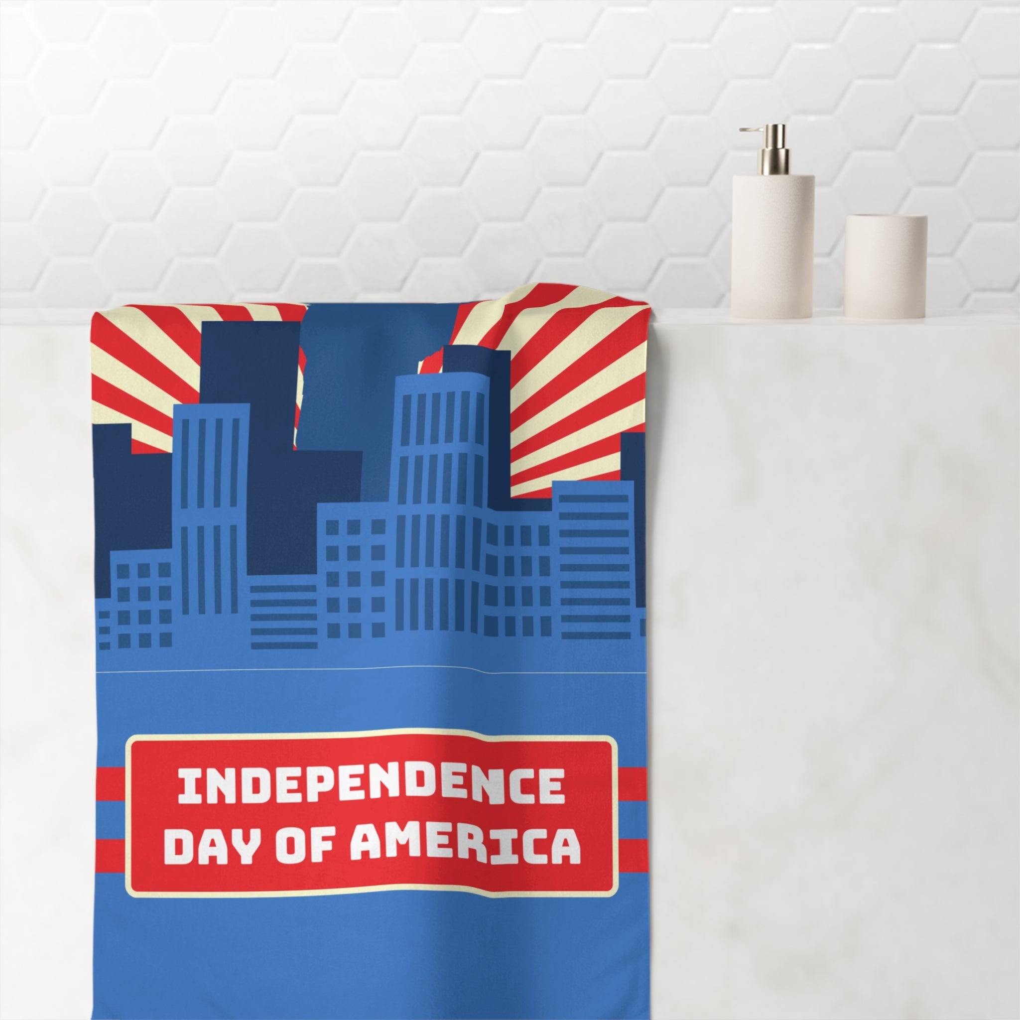 Independence Day of America | Mix & Match XL Fun-Flirty Lovers’ Towels