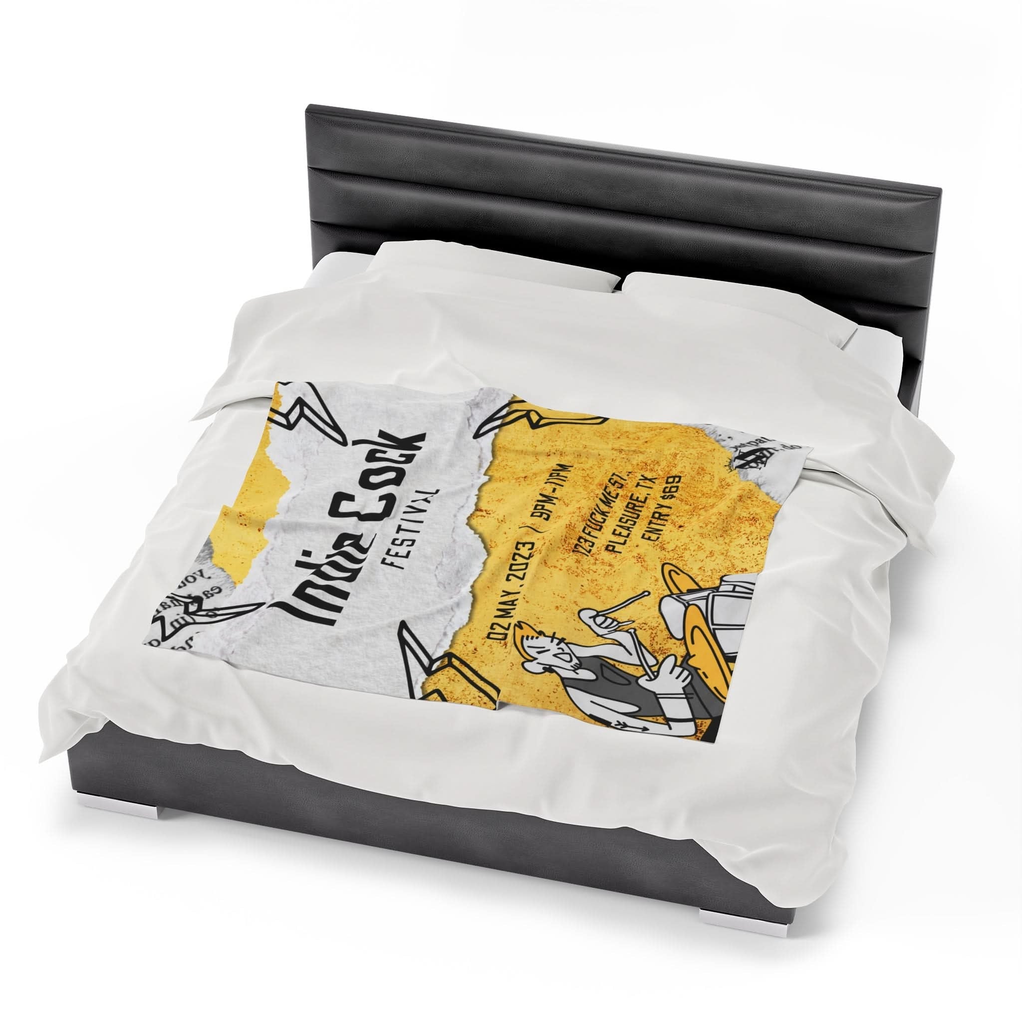 Indie Cock Festival | Mix & Match Fun-Flirty Lovers’ Blankets