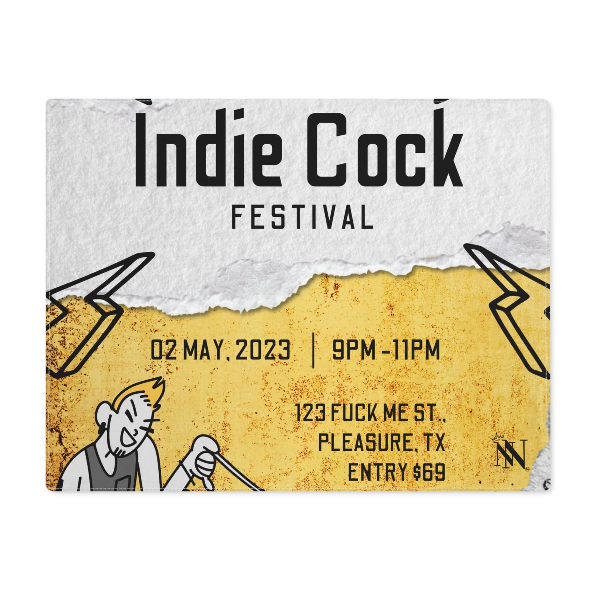 Indie Cock Festival | Mix & Match Playful Fun-Flirty Lovers’ Toy Mats