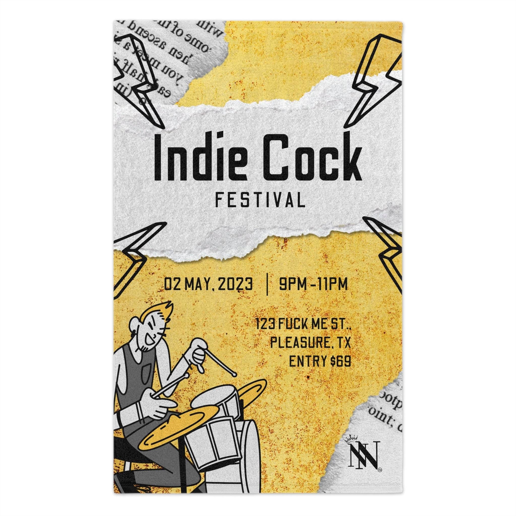 Indie Cock Festival | Mix & Match Soft Fun-Flirty Lovers’ Towels