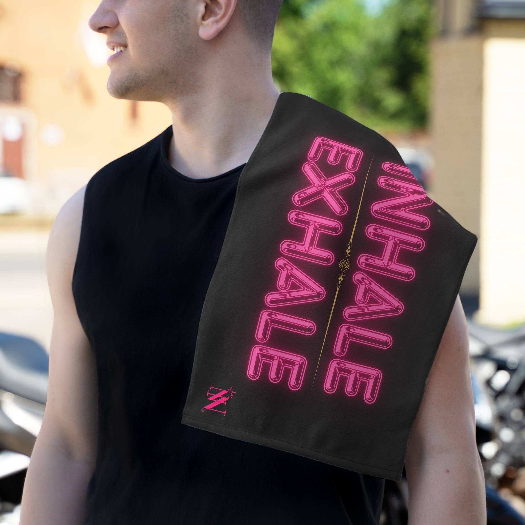 Inhale Exhale | Mix & Match Soft Fun-Flirty Lovers’ Towels