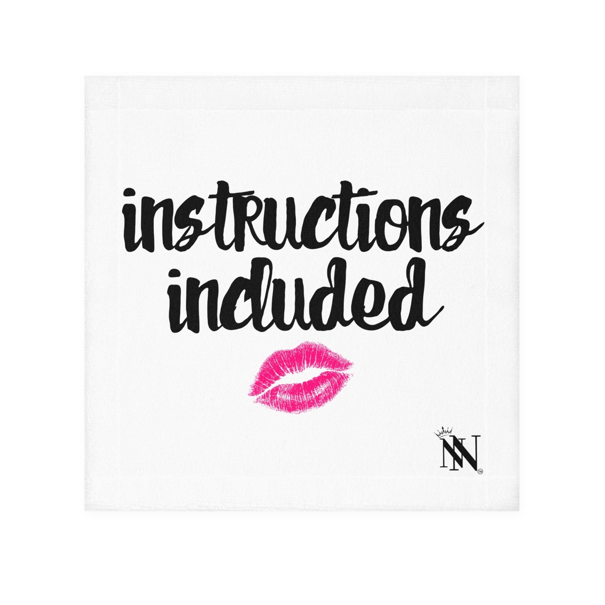 Instructions Included | Mix & Match Lils’ Fun-Flirty Lovers’ Towels