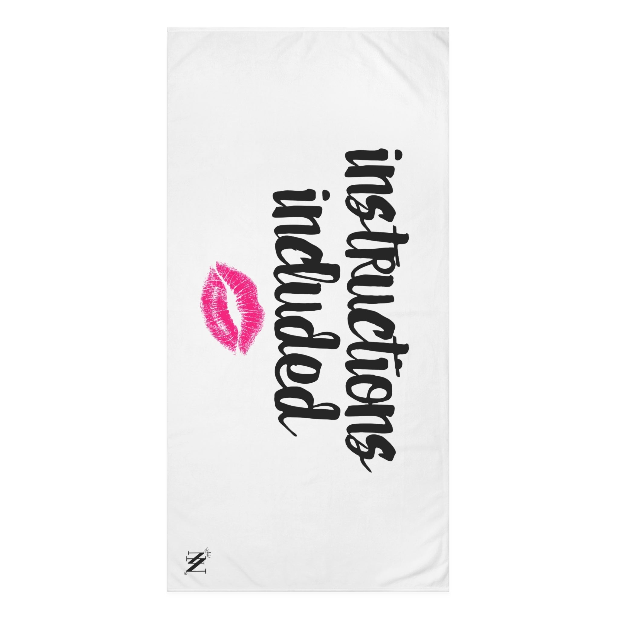Instructions Included | Mix & Match XL Fun-Flirty Lovers’ Towels
