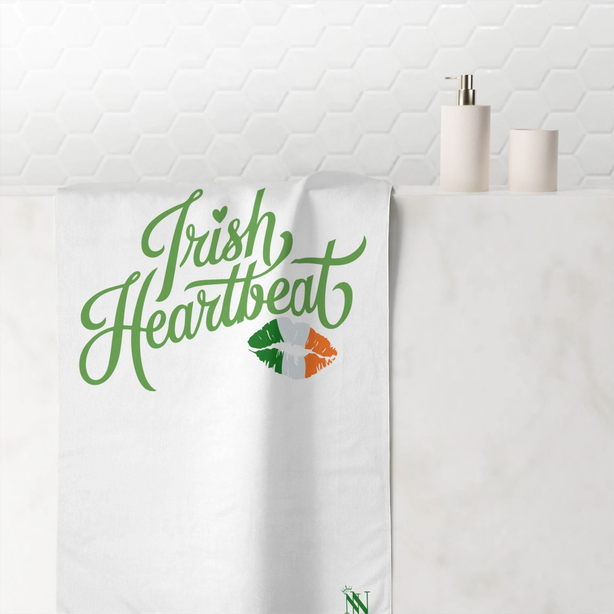 Irish Heartbeat | Mix & Match Naughty XL Fun-Flirty Lovers’ Towels