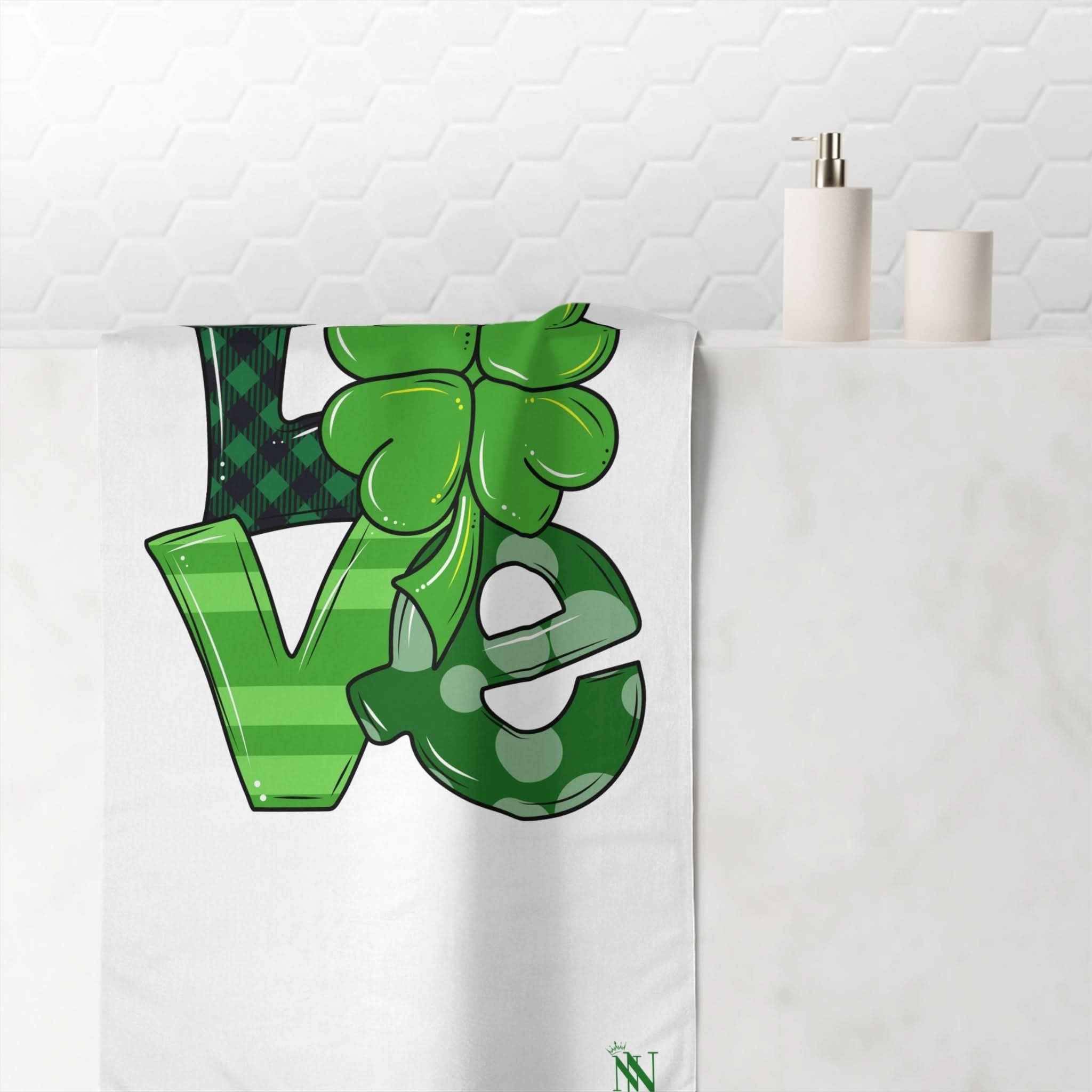 Irish Love | Mix & Match Naughty XL Fun-Flirty Lovers’ Towels