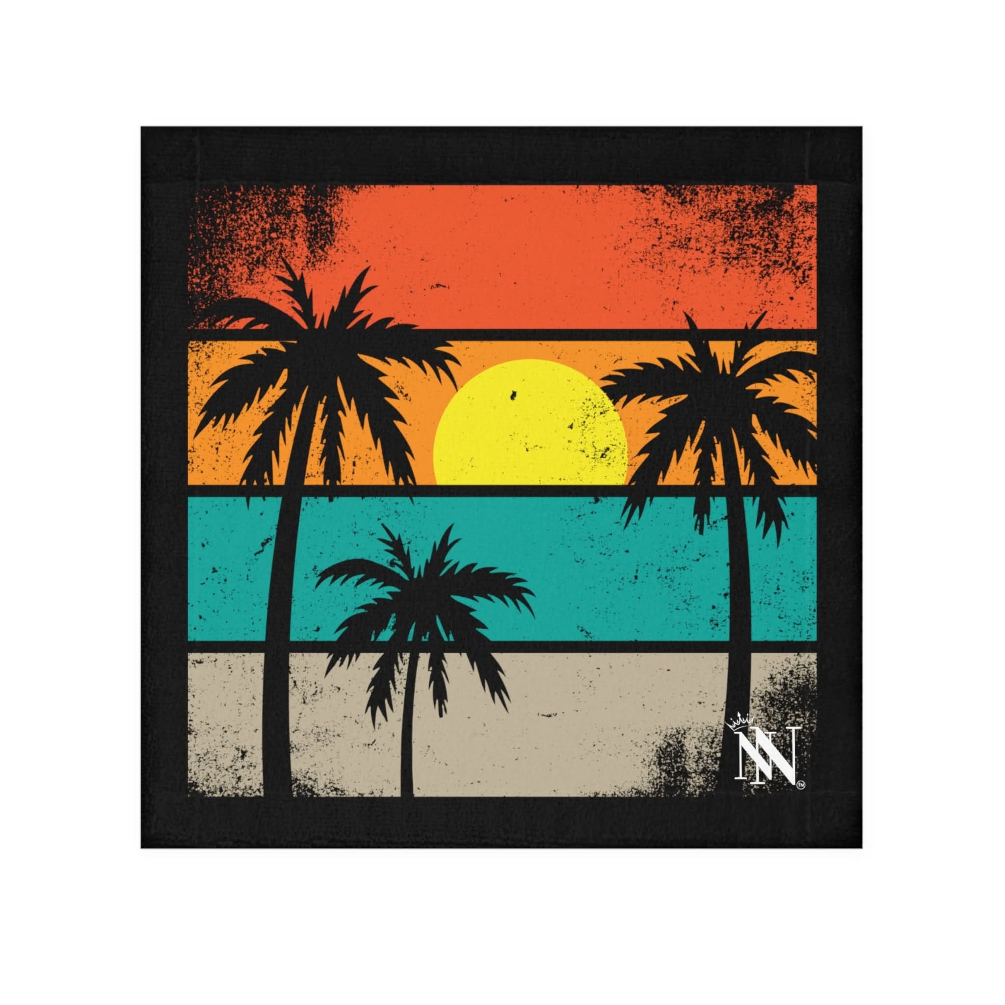 Island Love Black | Mix & Match Lils’ Fun-Flirty Lovers’ Towels