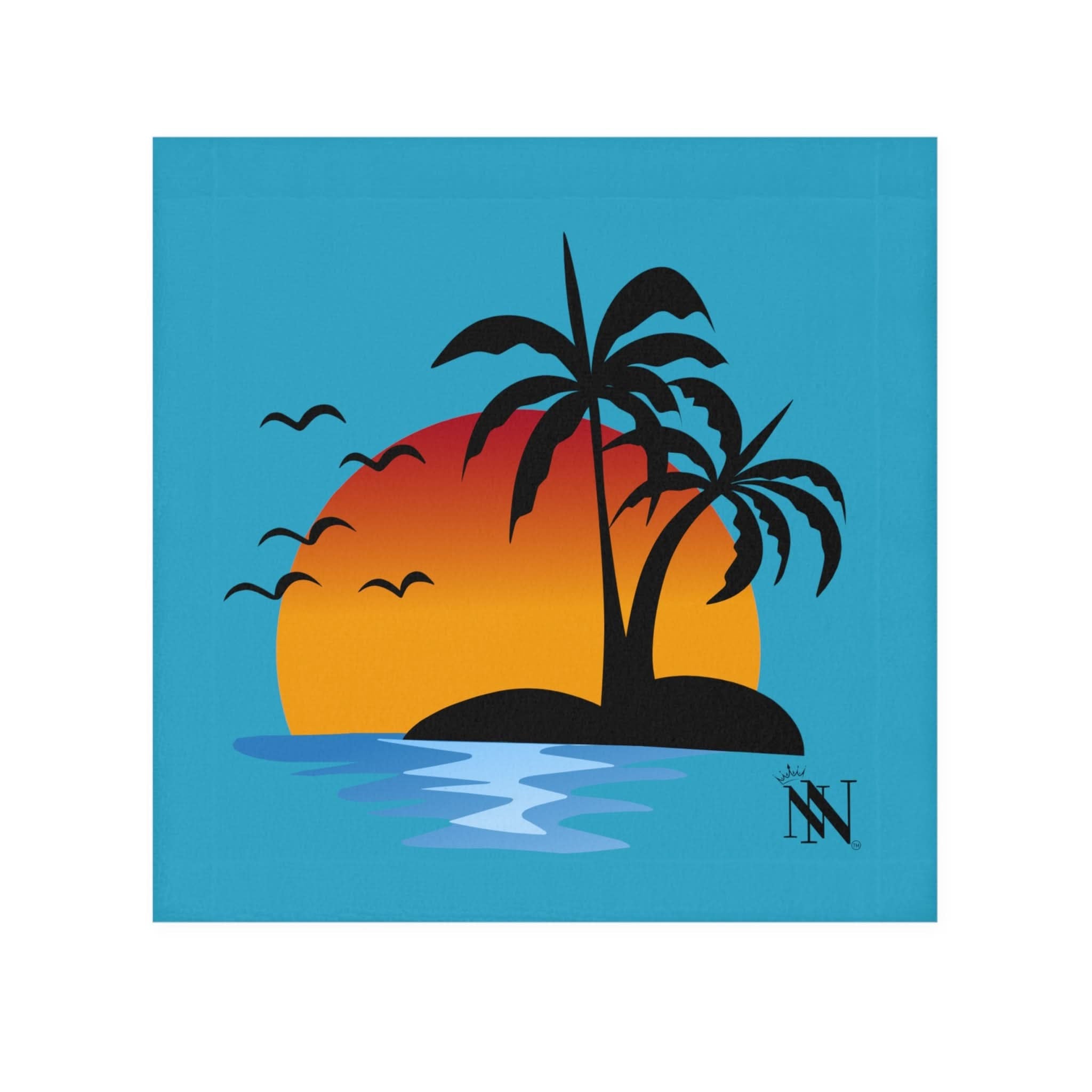 Island Teal | Mix & Match Lils’ Fun-Flirty Lovers’ Towels