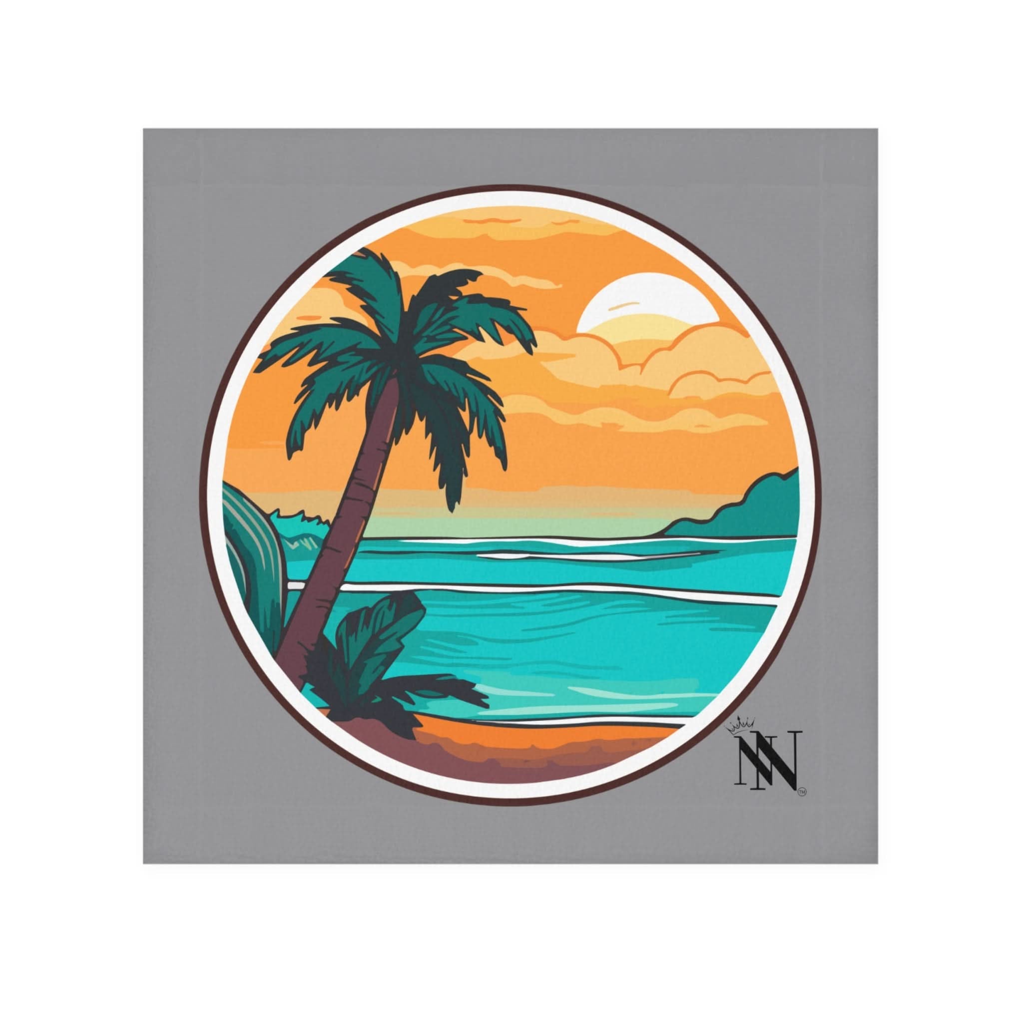 Island Weddings Grey | Mix & Match Lils’ Fun-Flirty Lovers’ Towels