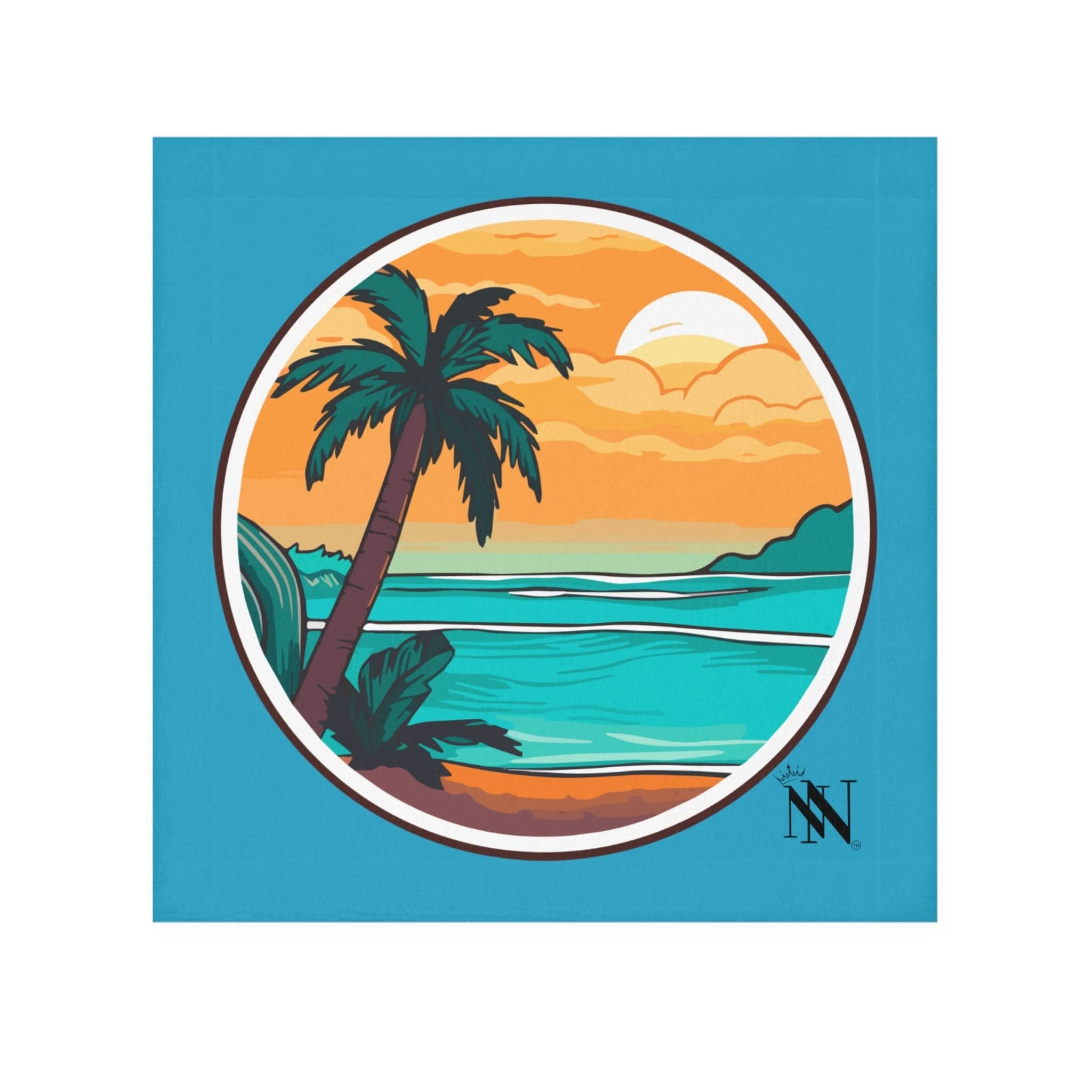 Island Weddings Teal | Mix & Match Lils’ Fun-Flirty Lovers’ Towels