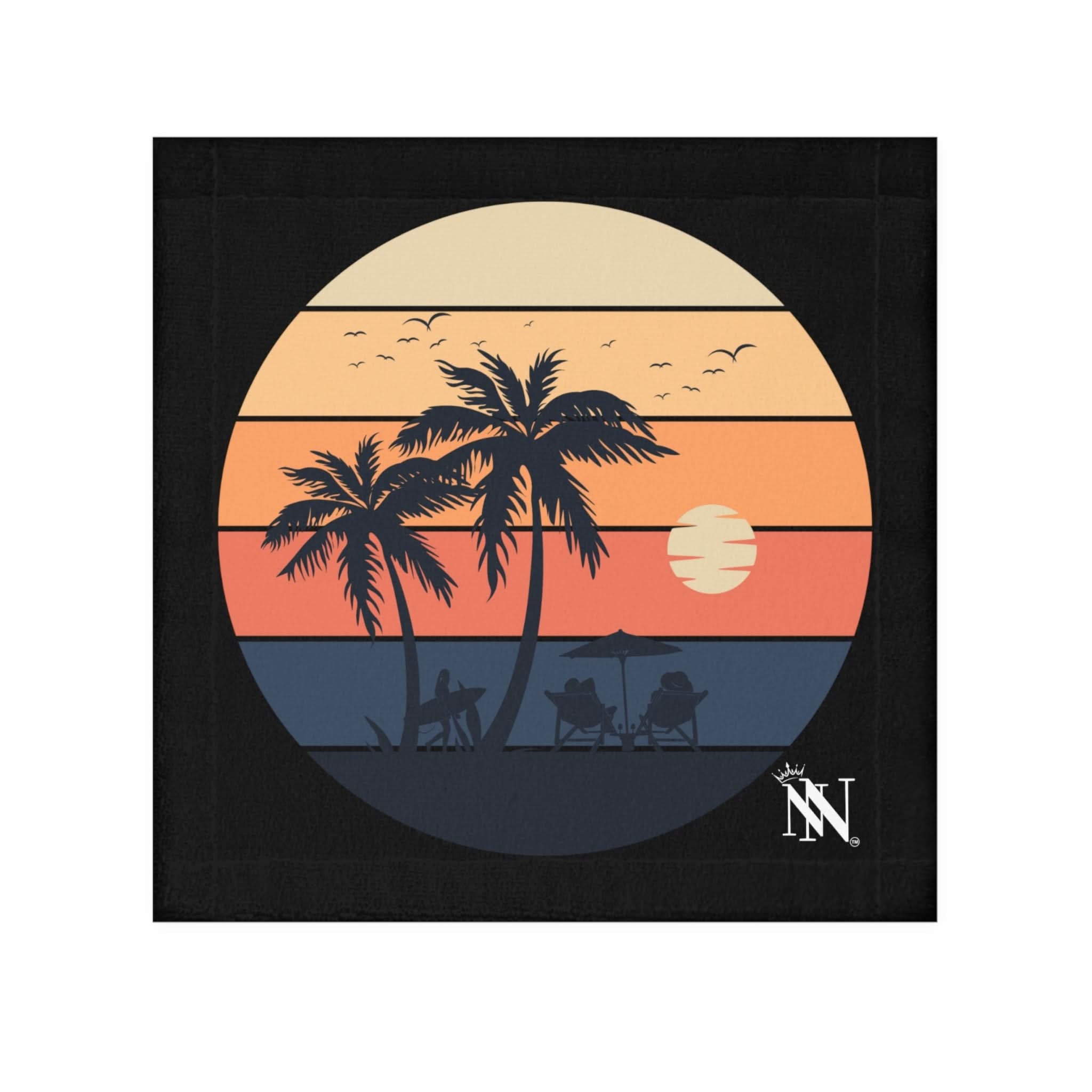 Islands Black | Mix & Match Lils’ Fun-Flirty Lovers’ Towels