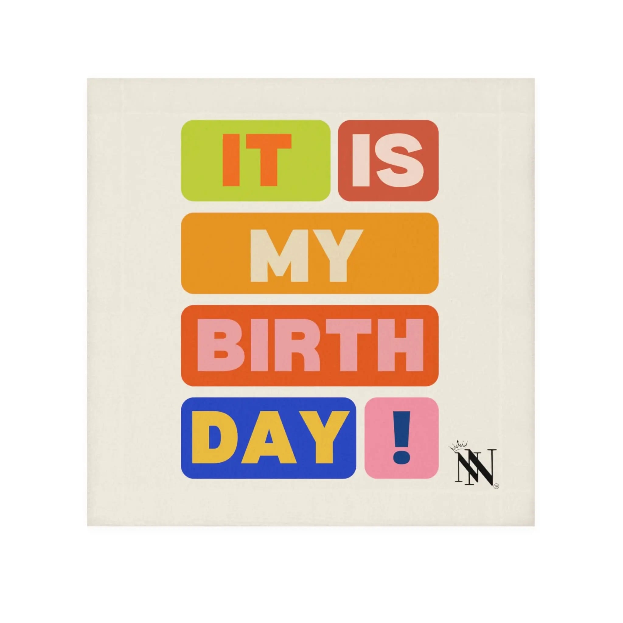 It is My Birthday! | Mix & Match Lils’ Fun-Flirty Lovers’ Towels