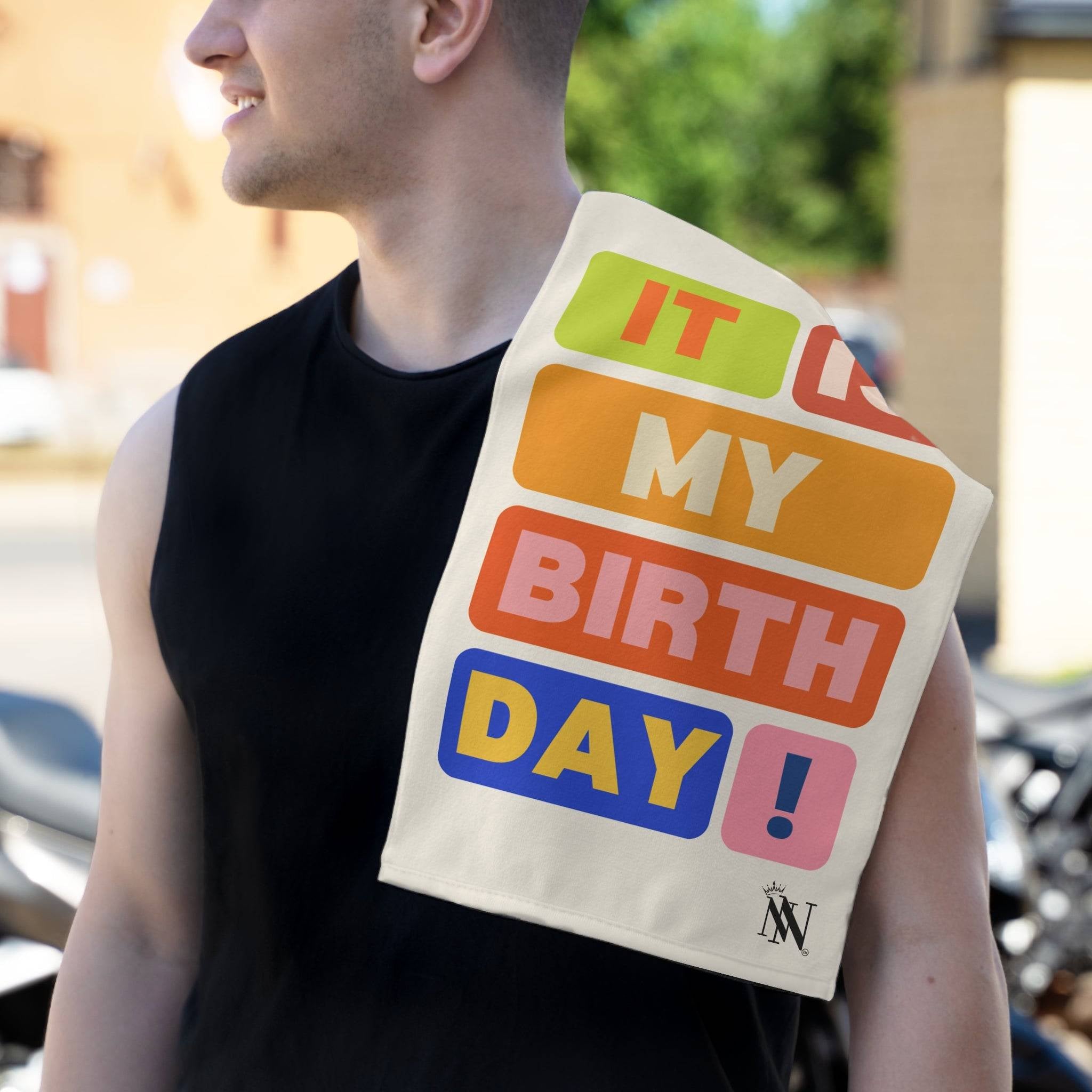 It is My Birthday! | Mix & Match Soft Fun-Flirty Lovers’ Towels