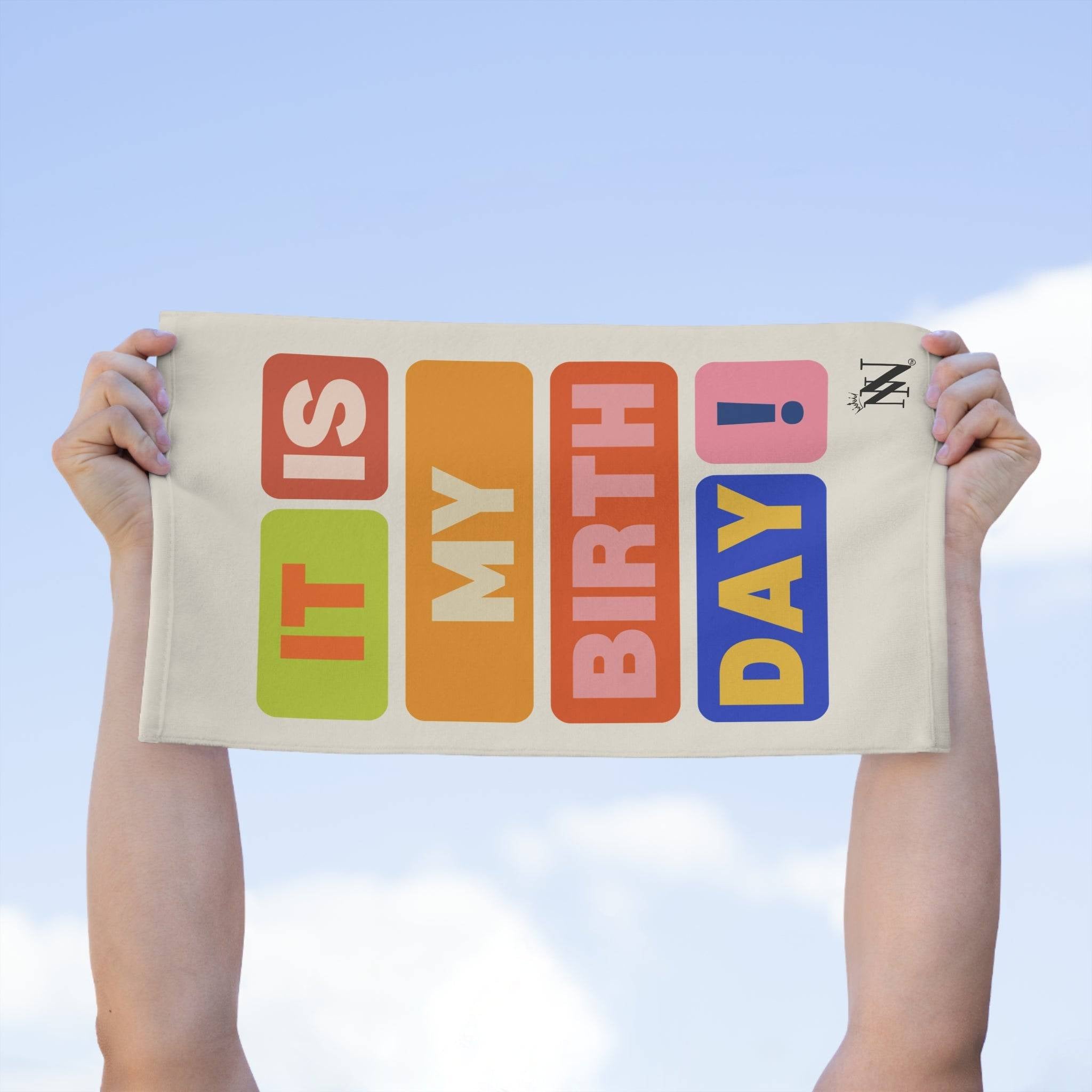 It is My Birthday! | Mix & Match Soft Fun-Flirty Lovers’ Towels