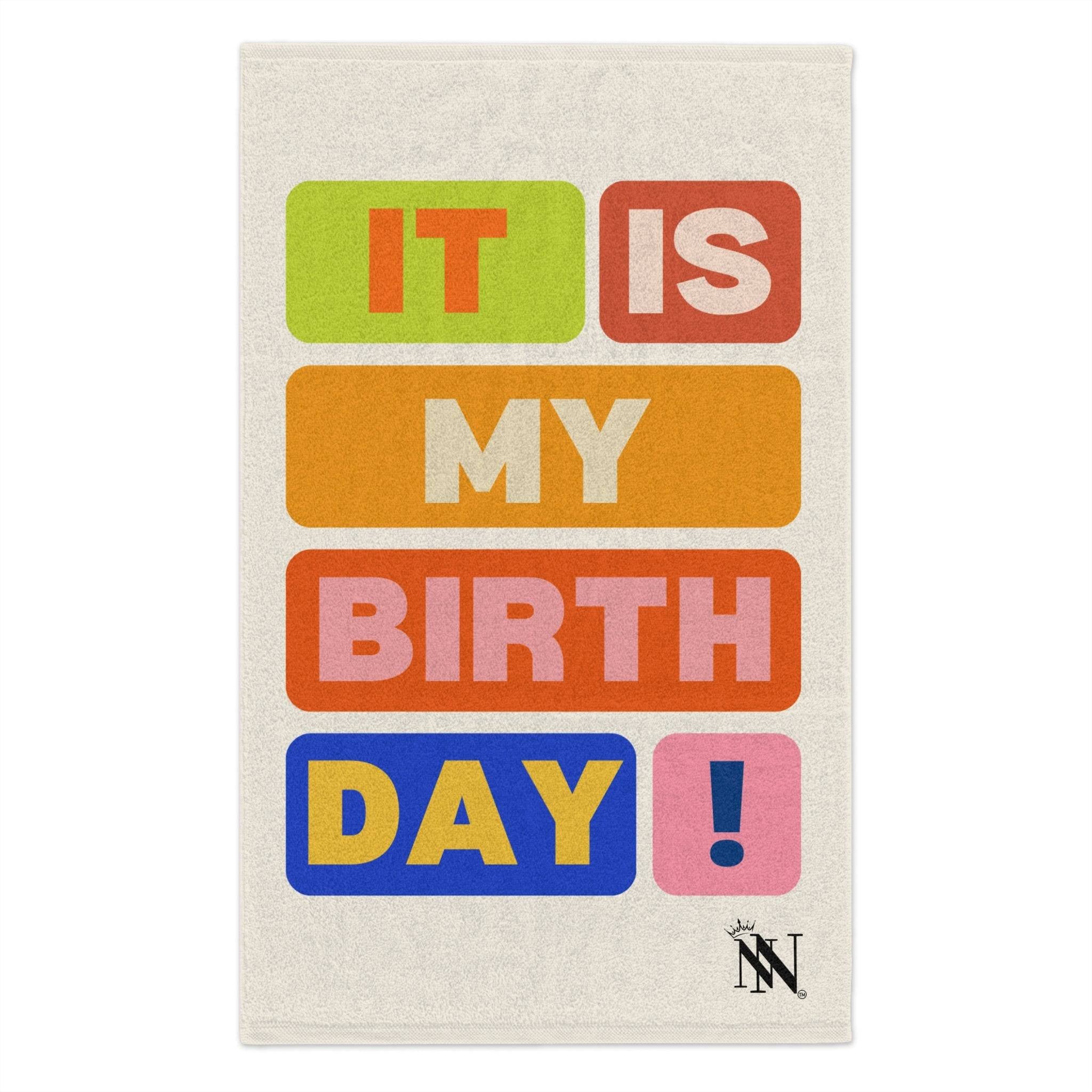 It is My Birthday! | Mix & Match Soft Fun-Flirty Lovers’ Towels
