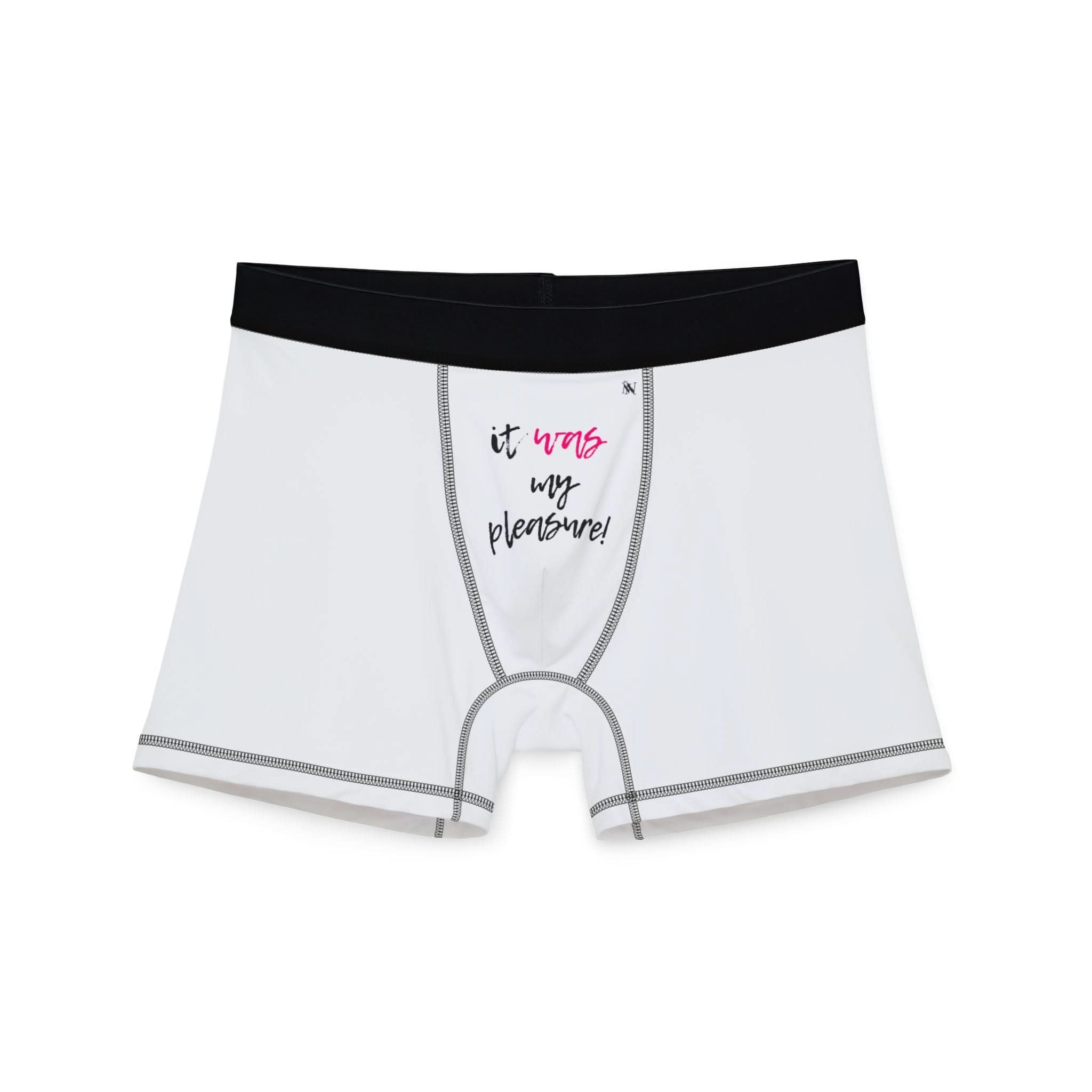 It Was My Pleasure | Mix & Match Fun-Flirty Lovers’ Boxer Briefs