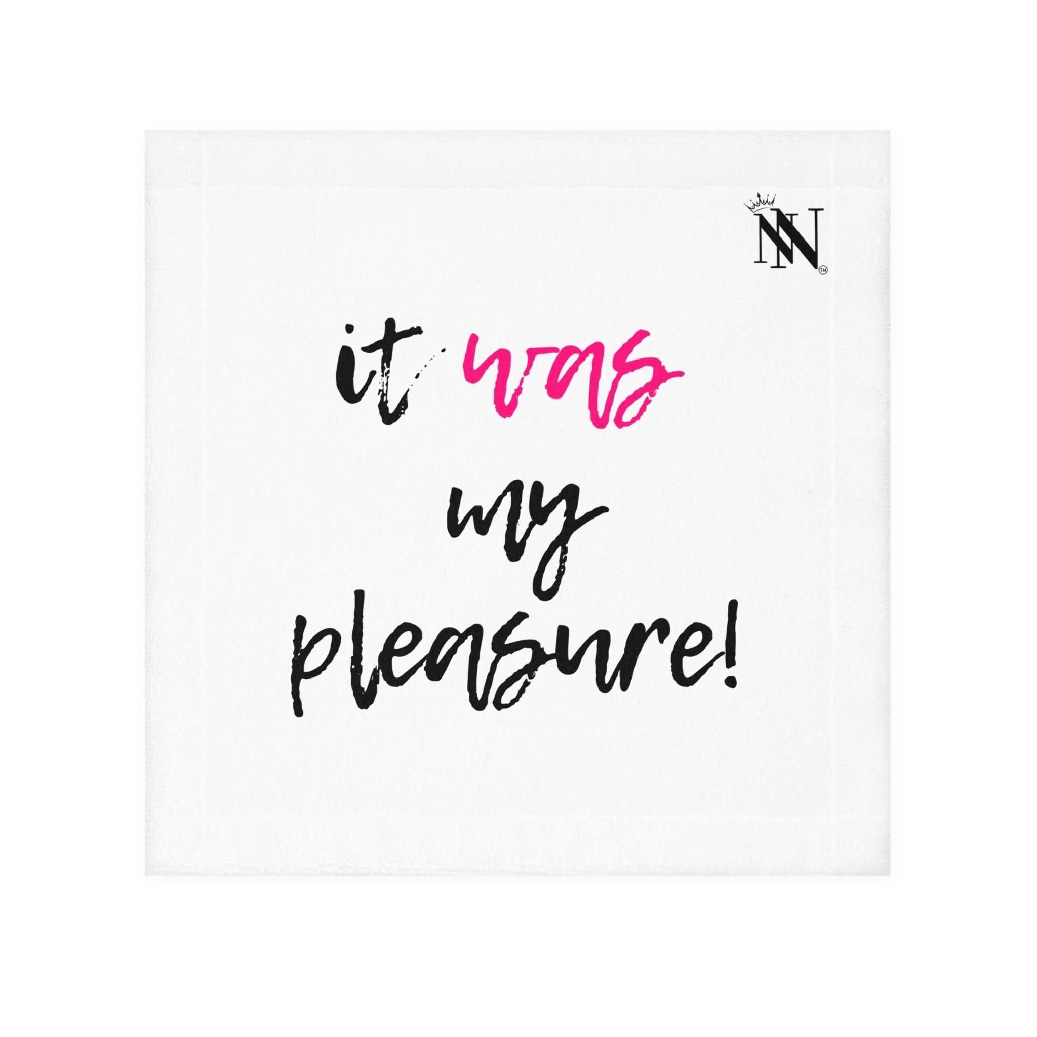 It Was My Pleasure | Mix & Match Lils’ Fun-Flirty Lovers’ Towels