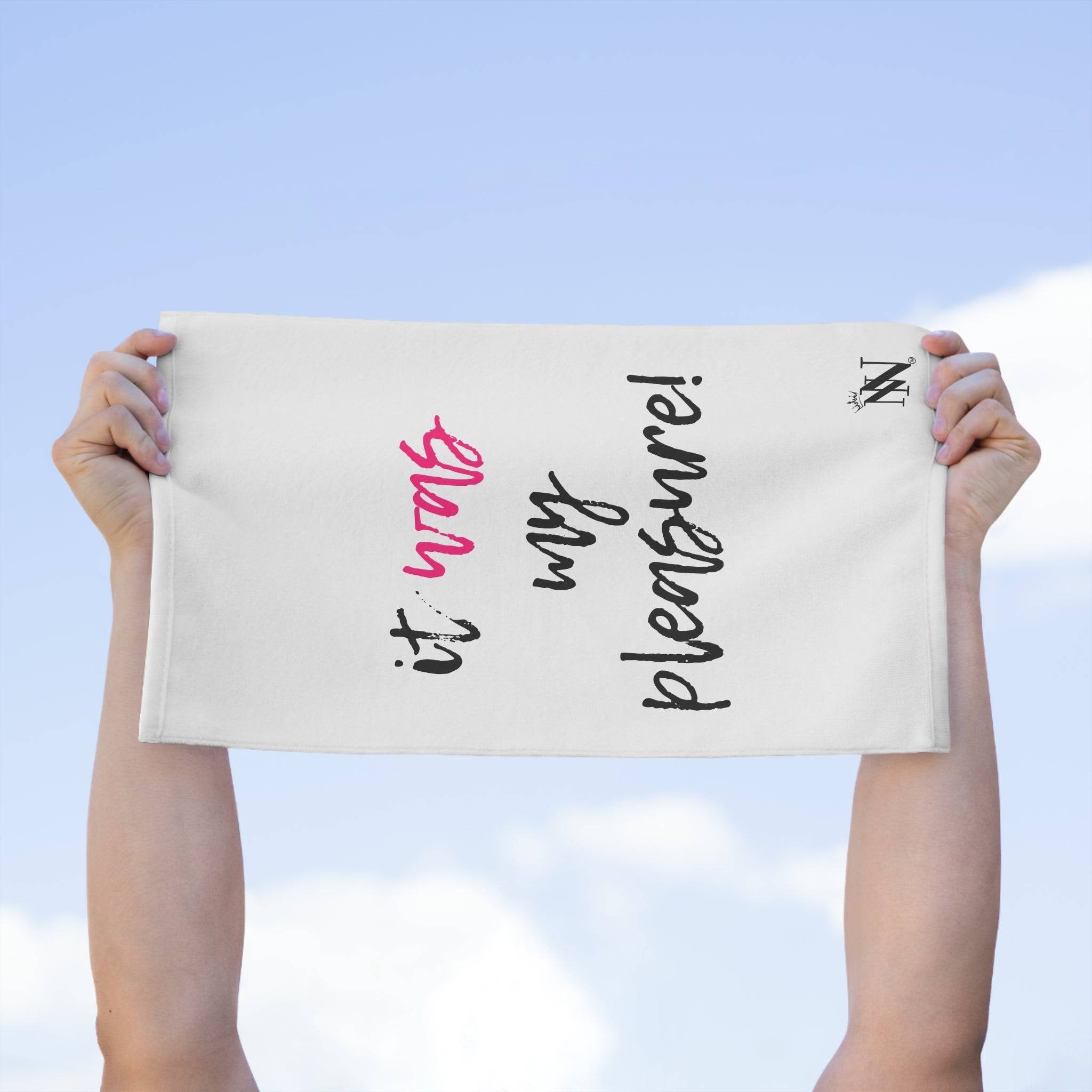 It Was My Pleasure! | Mix & Match Soft Fun-Flirty Lovers’ Towels
