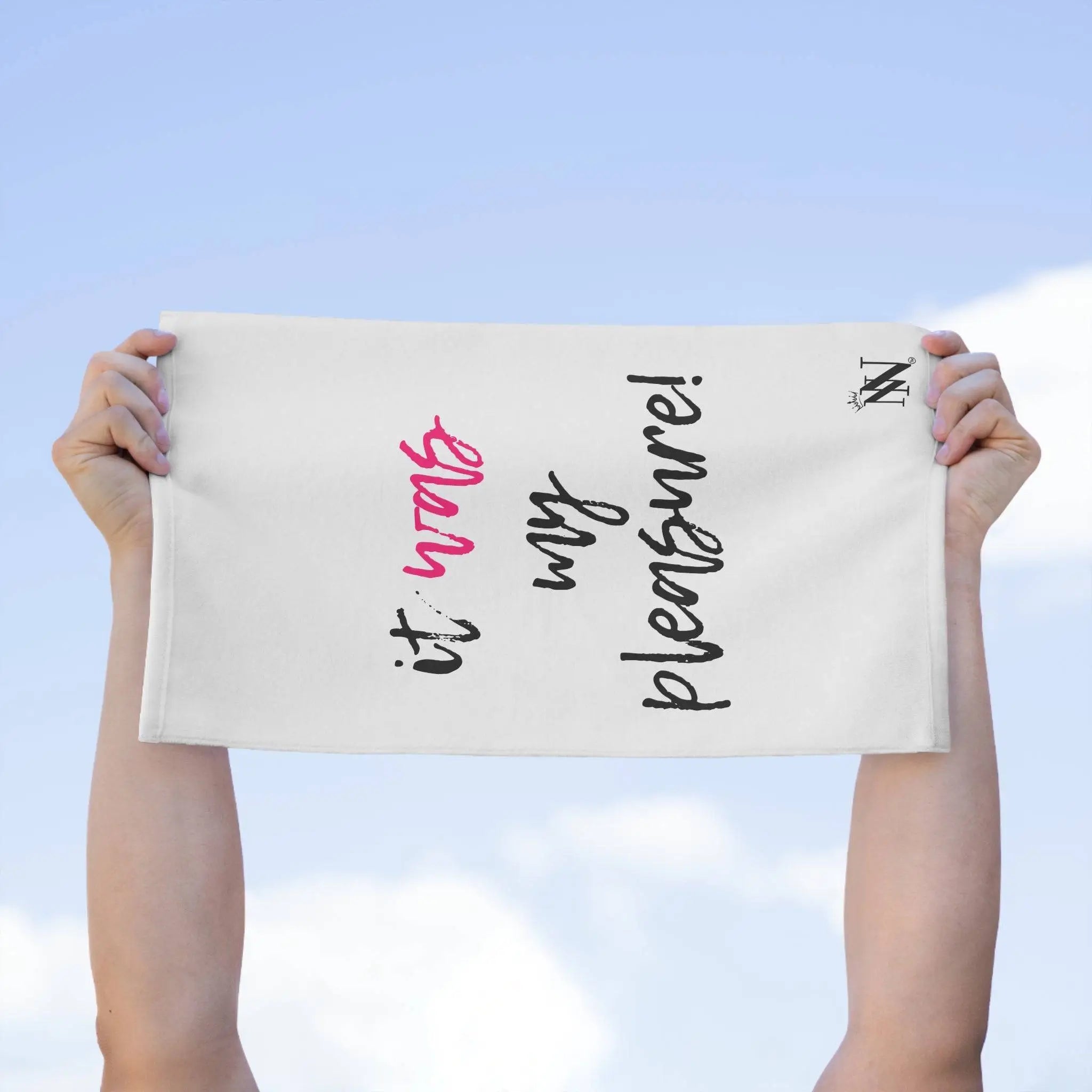 It Was My Pleasure! | Mix & Match Soft Fun-Flirty Lovers’ Towels