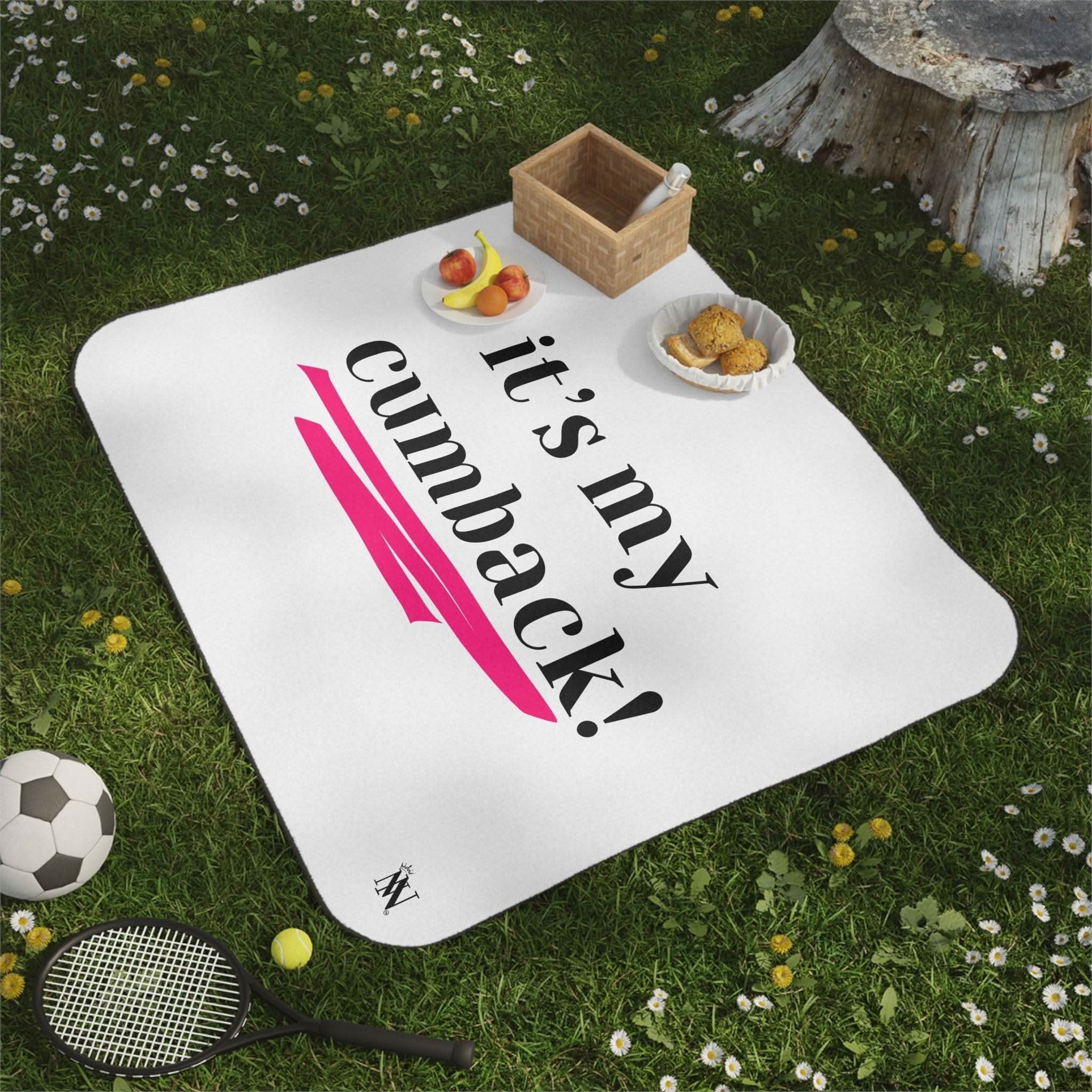 It’s My Cumback! | Mix Match Fun-Flirty Lovers’ Water-Resistant Blankets
